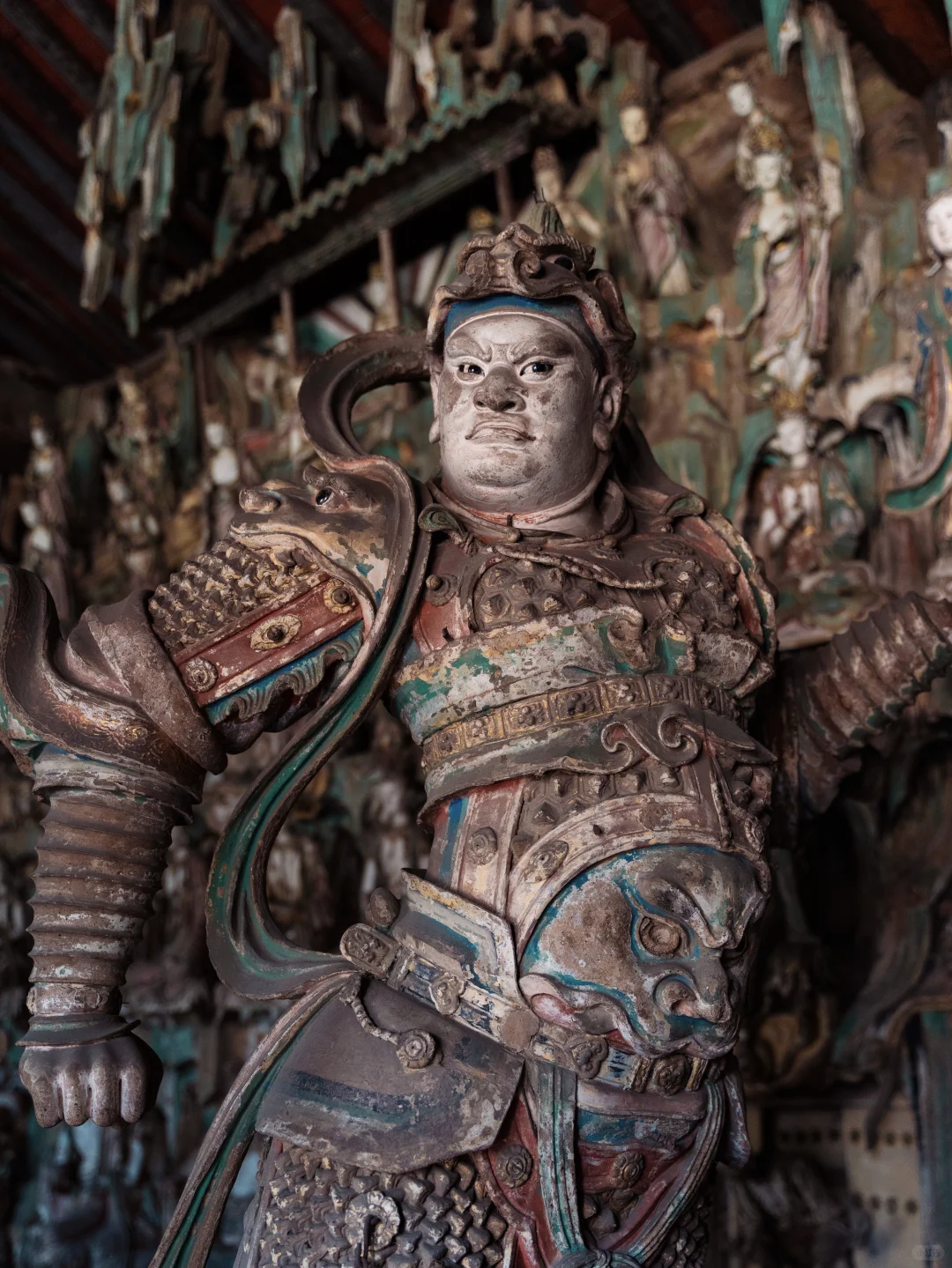 很少用“震撼”形容过一座古建！直到来了山西！