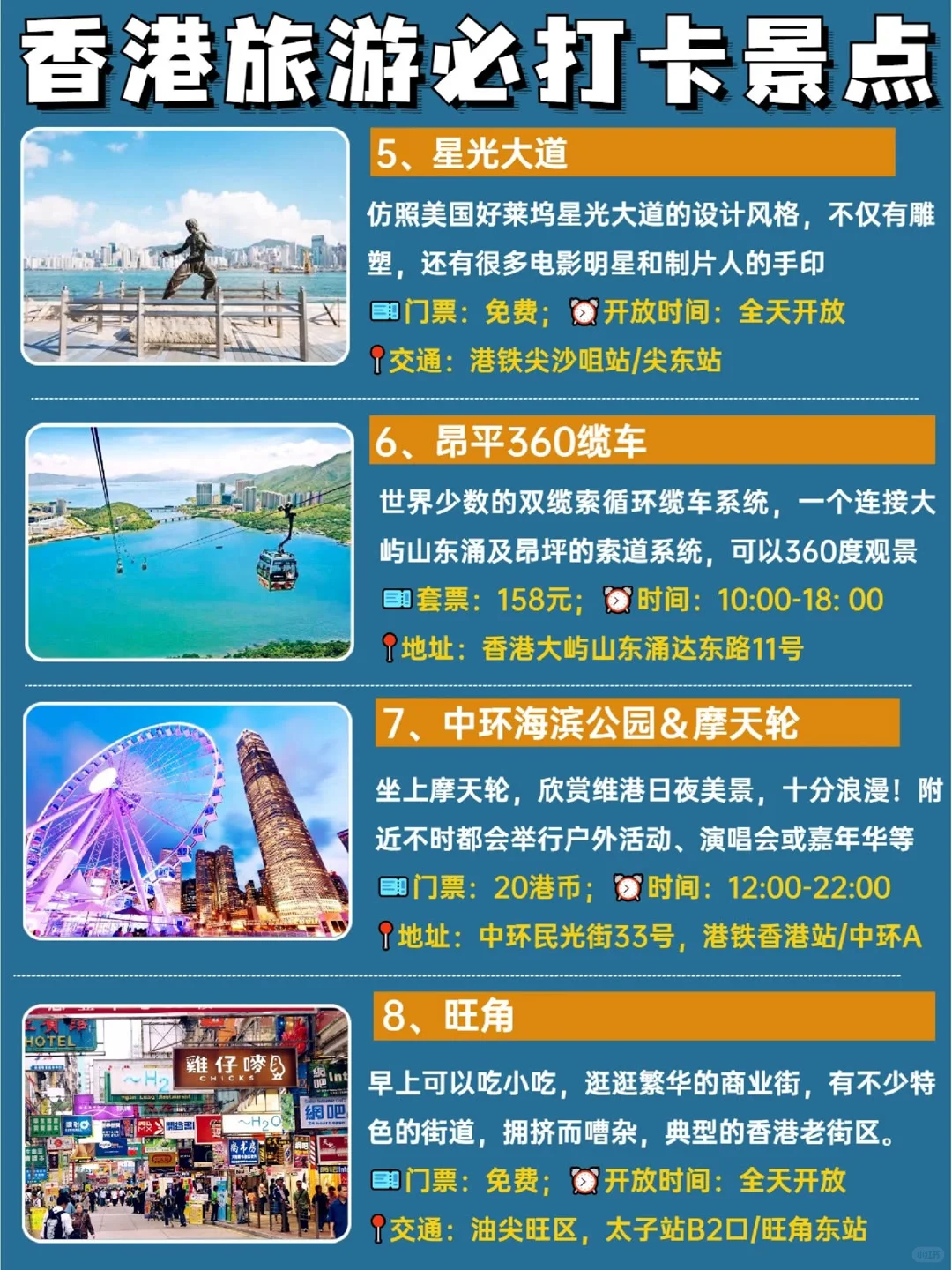 🇭🇰香港旅游必去景点