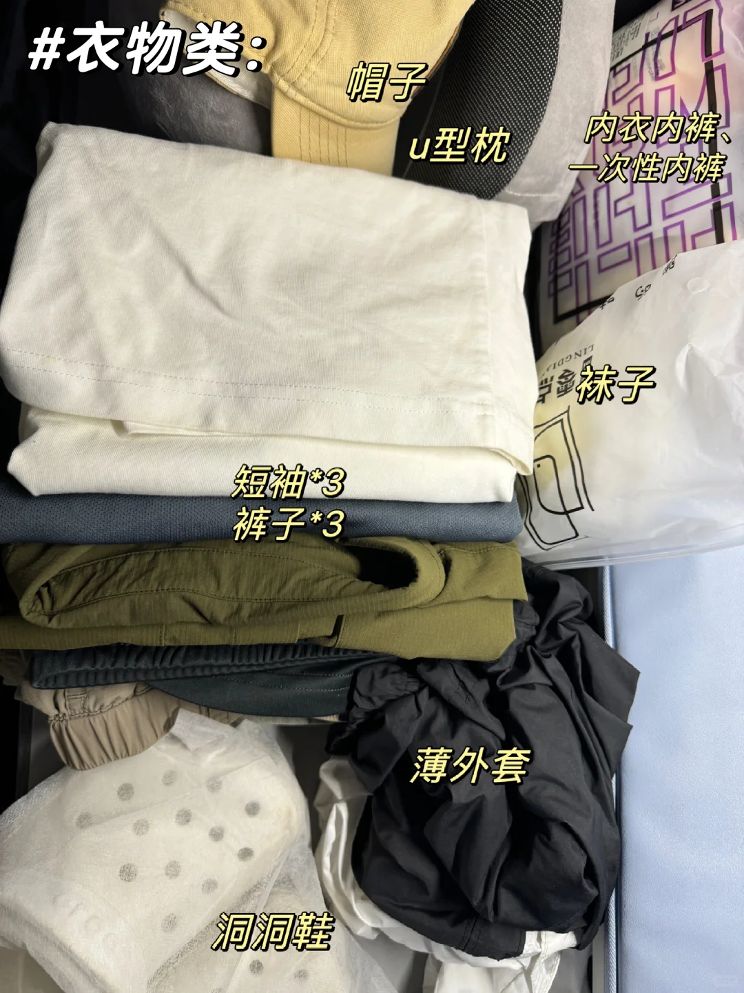 04背包环游7国倒计时🕤｜行李准备清单🧾