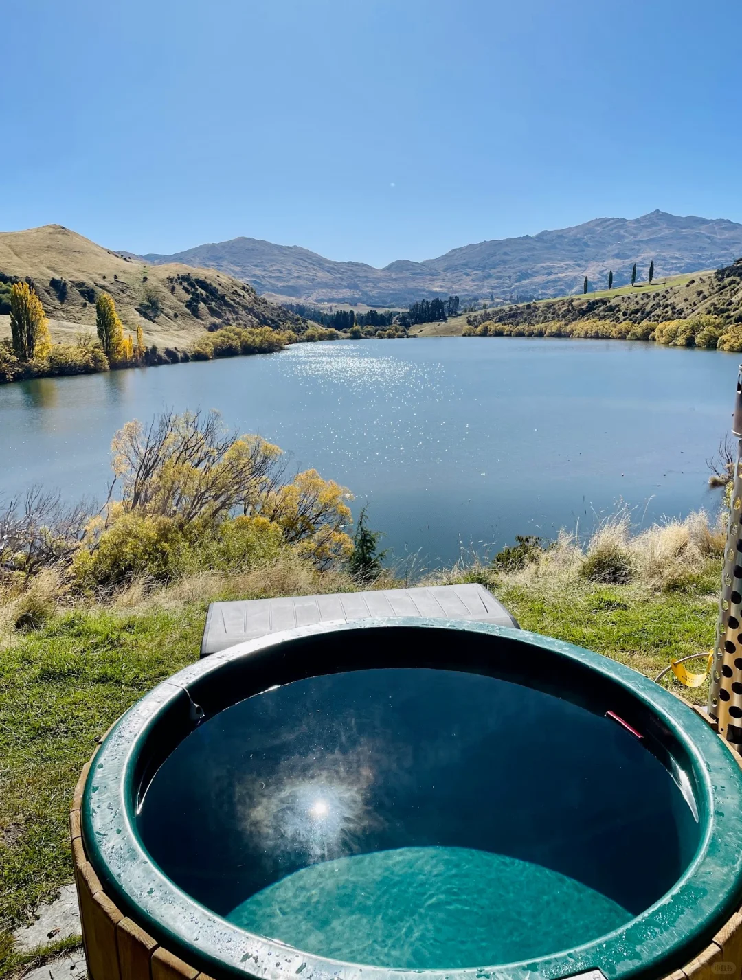 🇳🇿皇后镇必去❗️五个顶赞绝美温泉spa📷