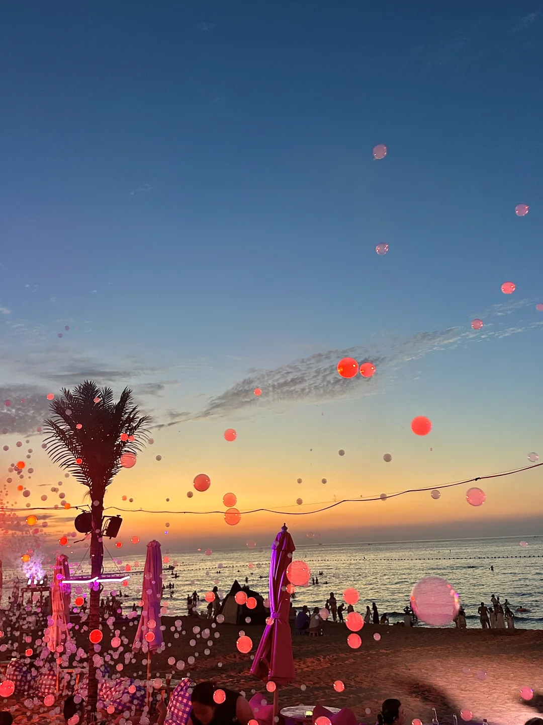 威海实况！！！都拍到了么！！！山东的世纪晚霞