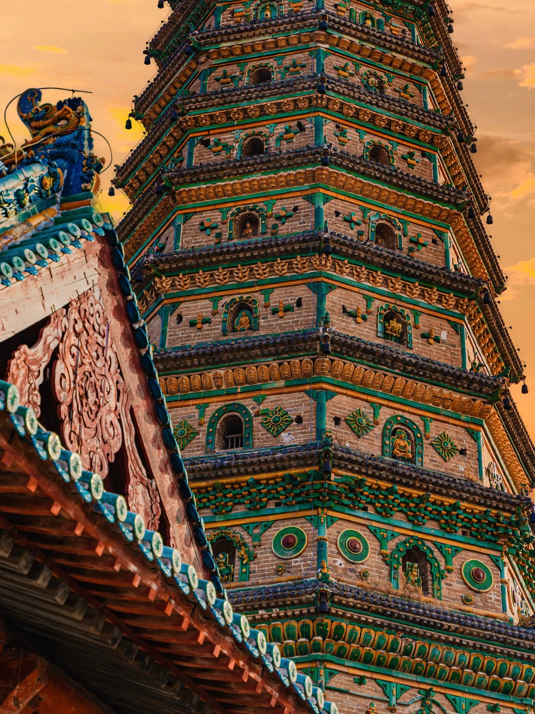 很少用“震撼”形容过一座古建！直到来了山西！