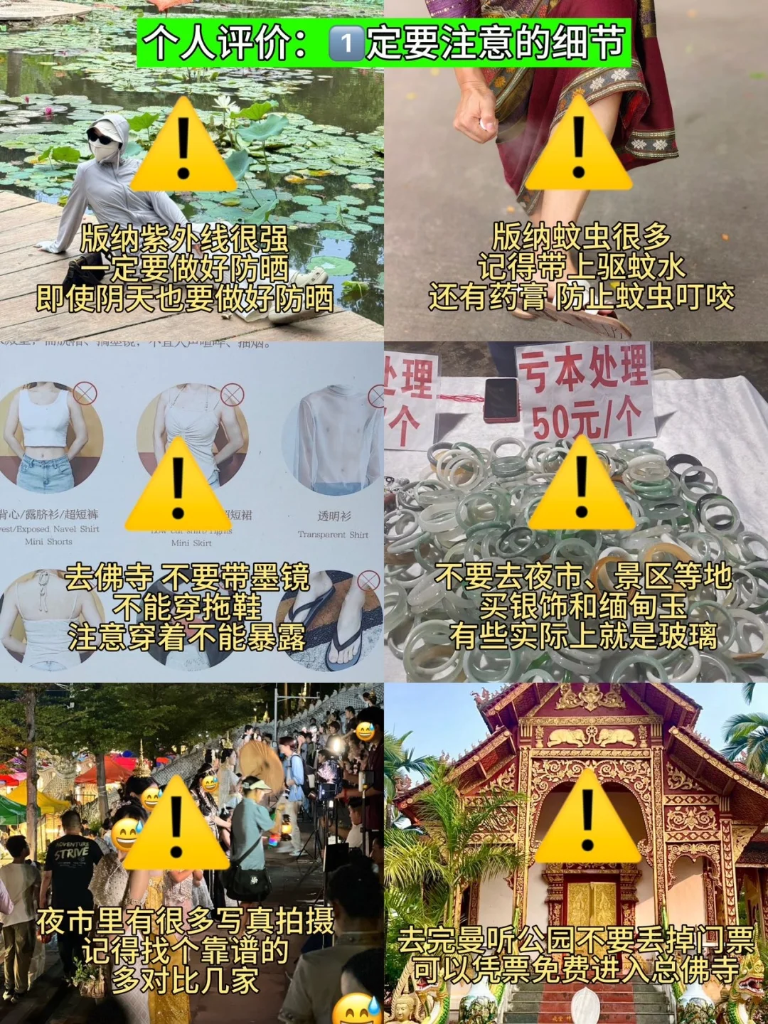 📍西双版纳已回!我的建议是……(全攻略)