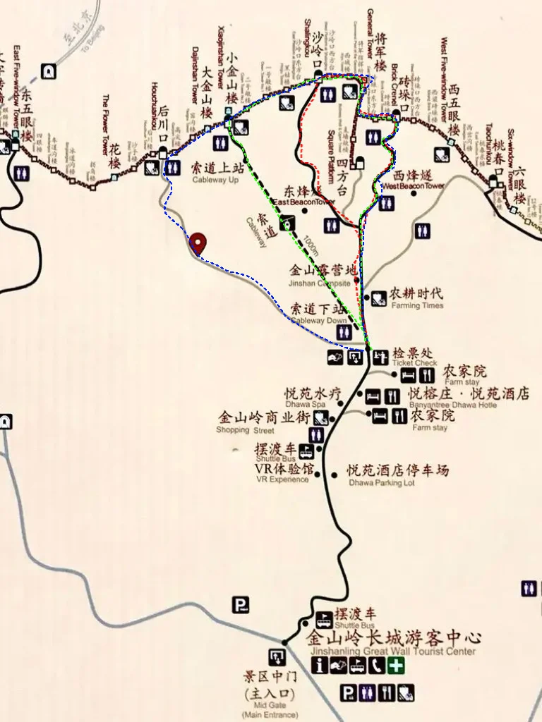 北京🚗2h❗️不愧是国家地理选的最美长城‼️