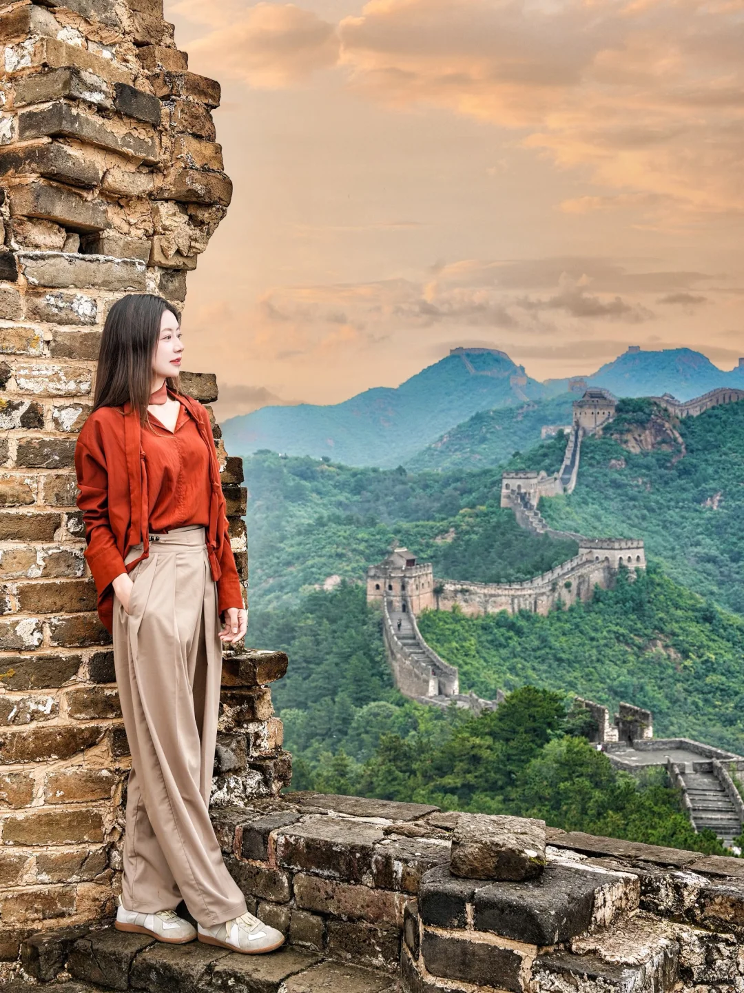 北京🚗2h❗️不愧是国家地理选的最美长城‼️