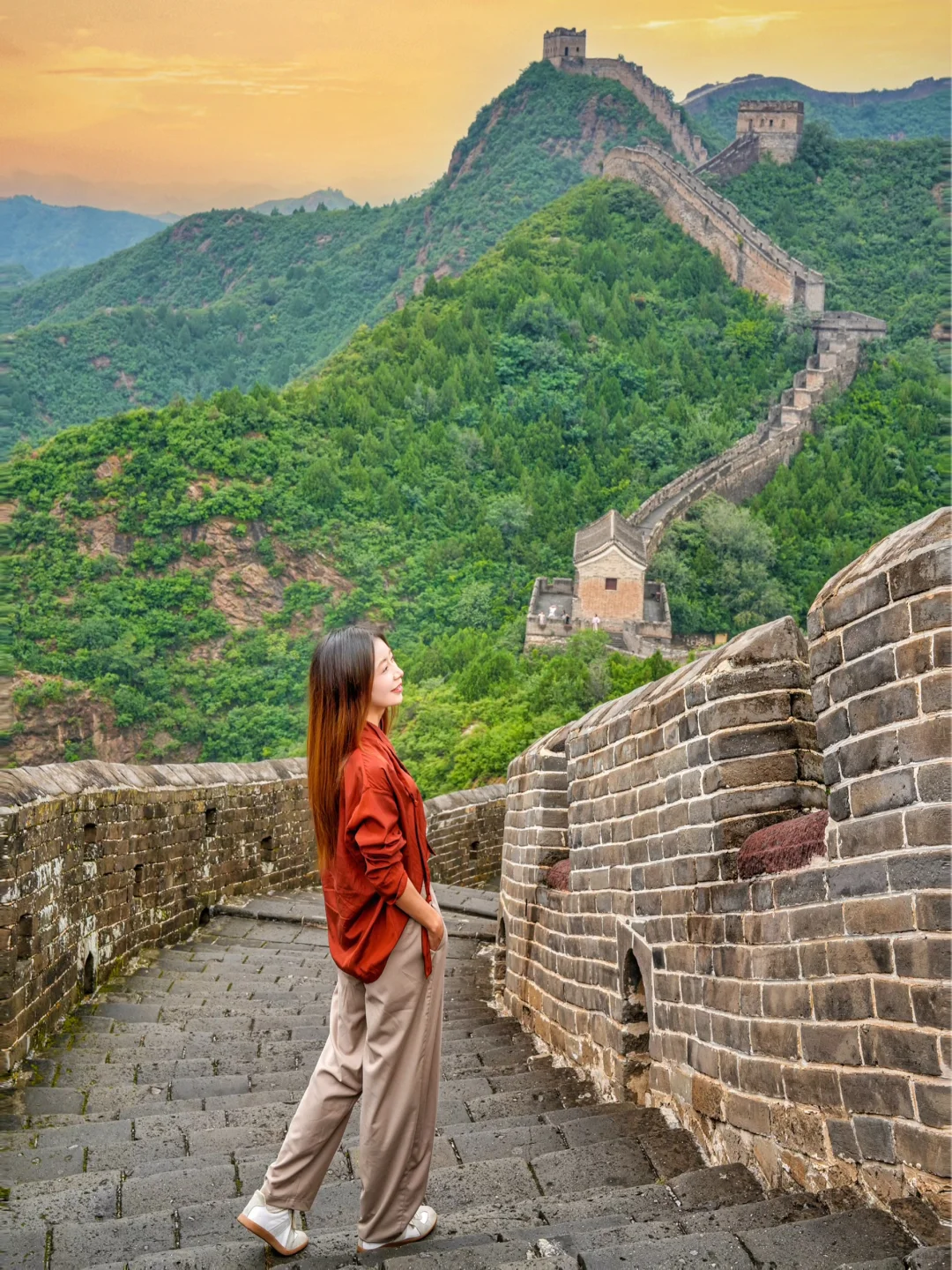 北京🚗2h❗️不愧是国家地理选的最美长城‼️