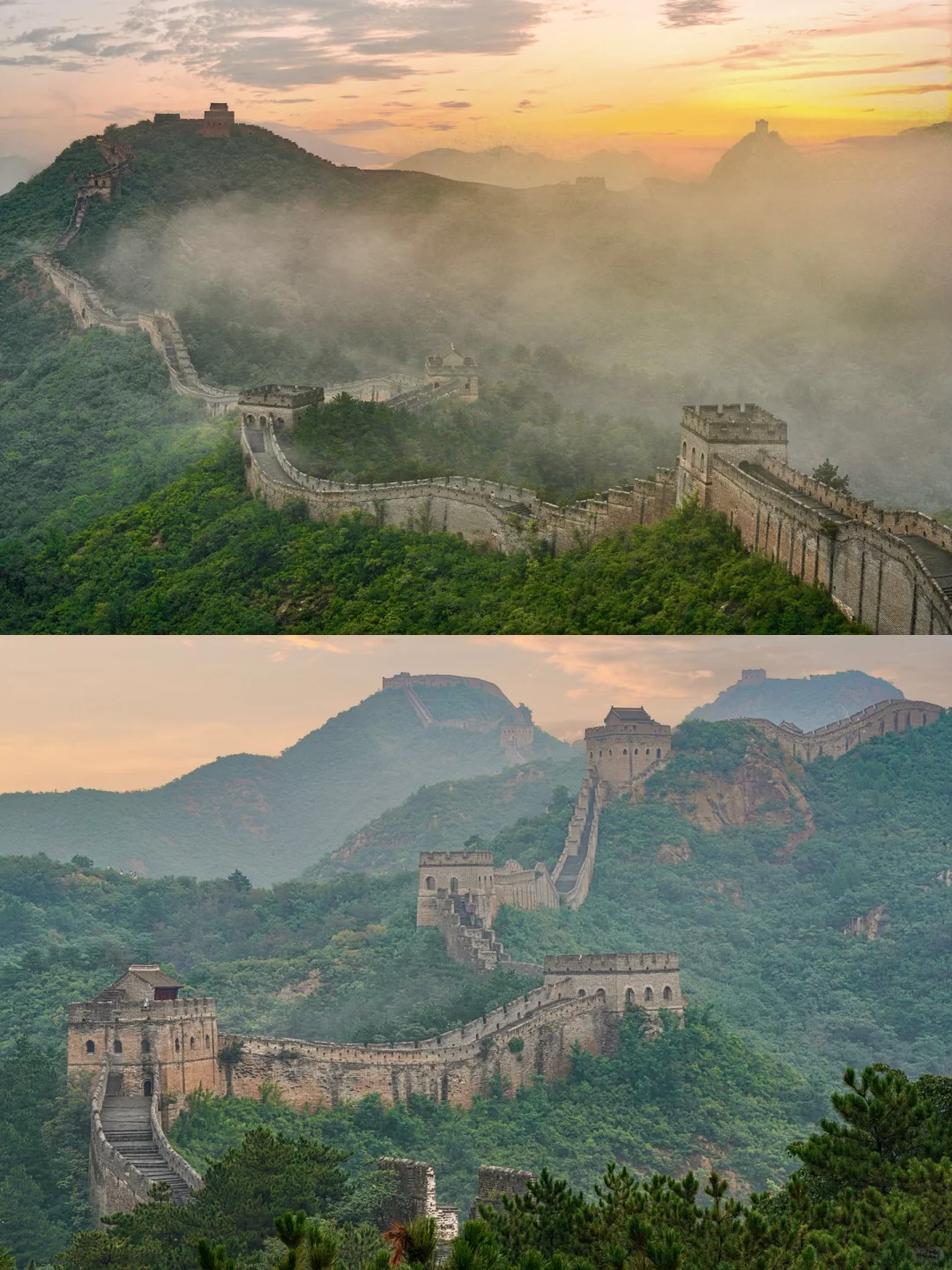 北京🚗2h❗️不愧是国家地理选的最美长城‼️