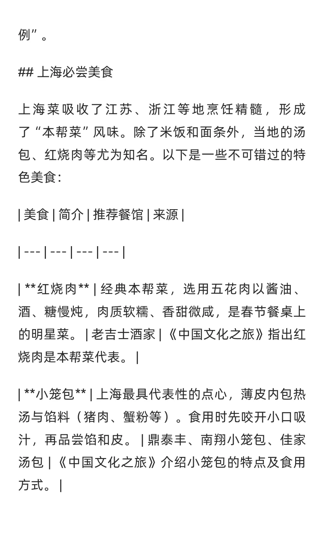 上海旅游攻略：必游景点、美食指南、交通