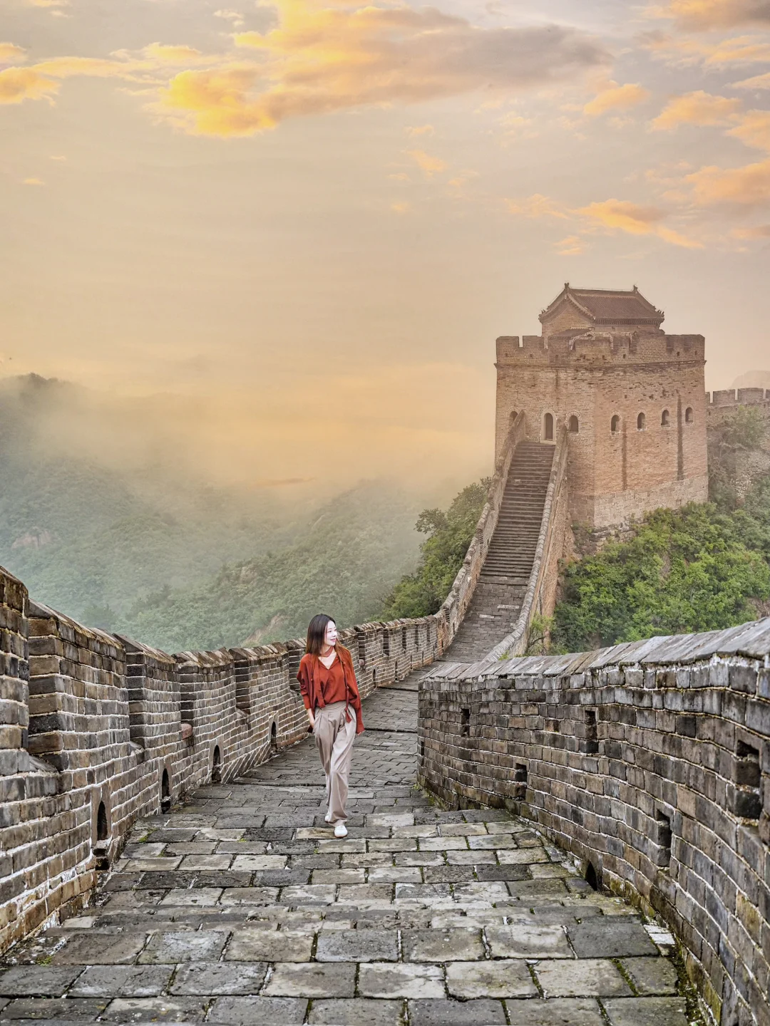 北京🚗2h❗️不愧是国家地理选的最美长城‼️