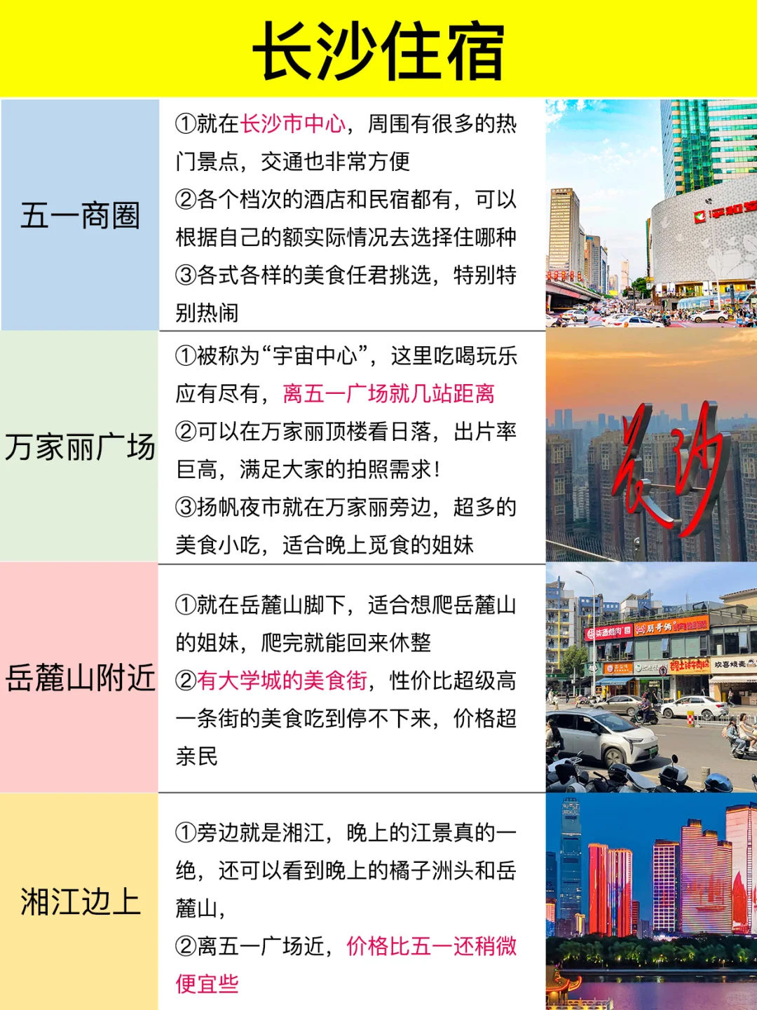 J人耗时6h整理的长沙3天2夜旅游攻略