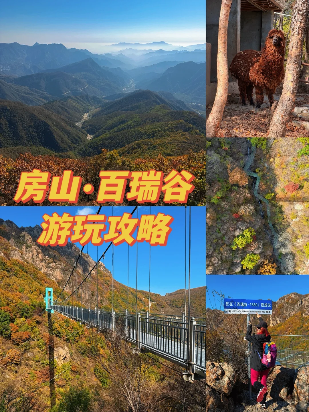 独属北京十月的绝美风景📍百瑞谷保姆级攻略