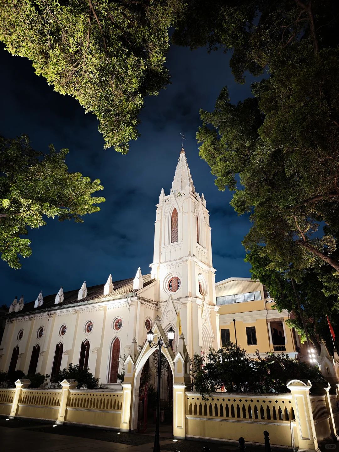 沙面岛夜景也这么美📸