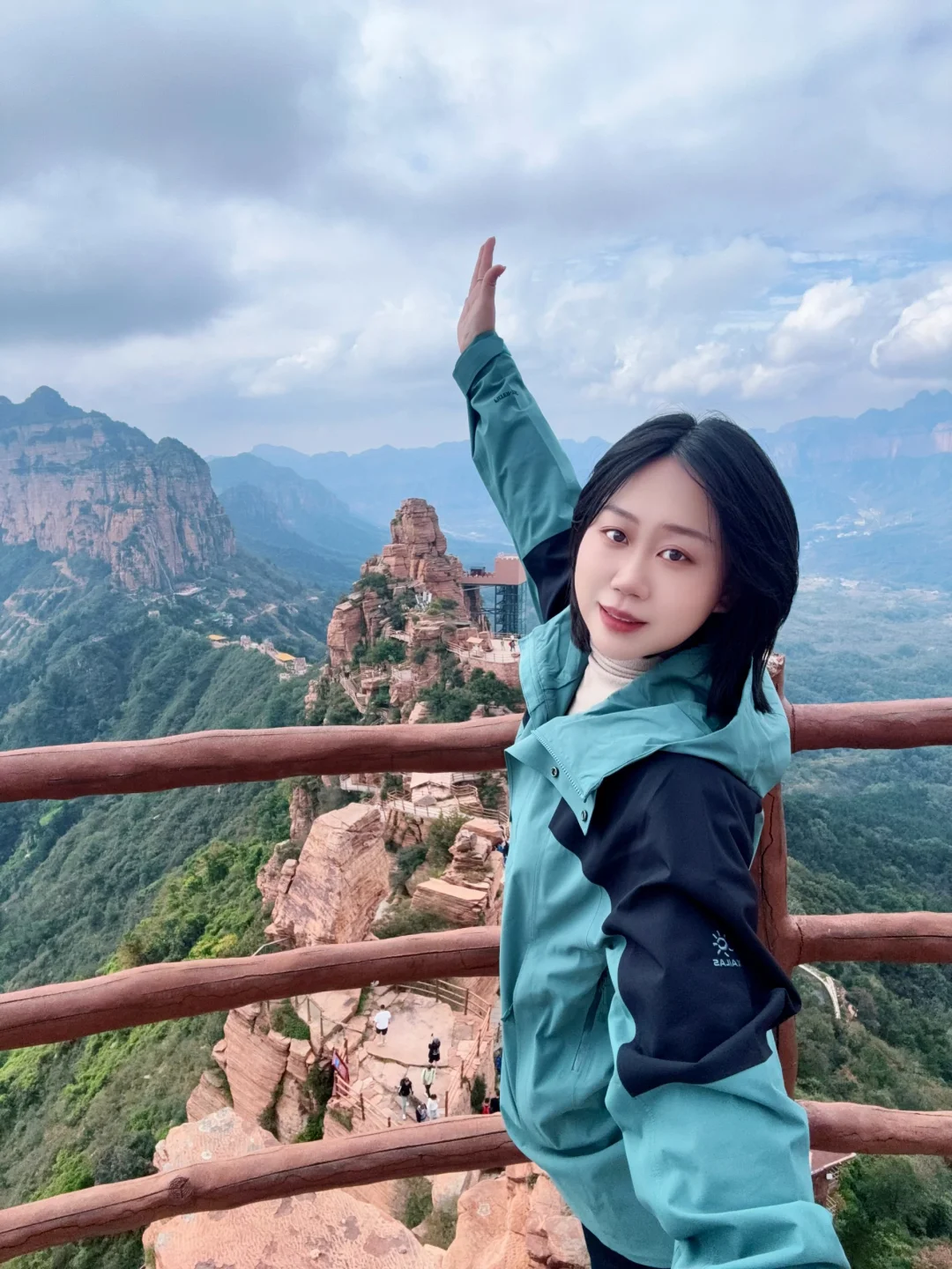 国庆打卡东太行爬山！滑道简直恐高人士福音