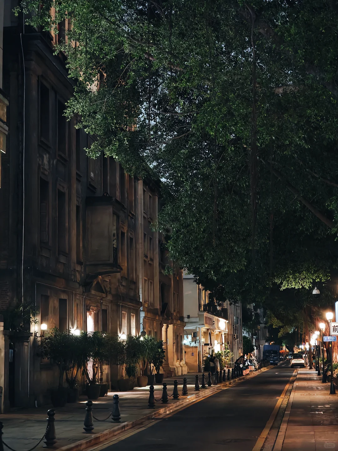 沙面岛夜景也这么美📸