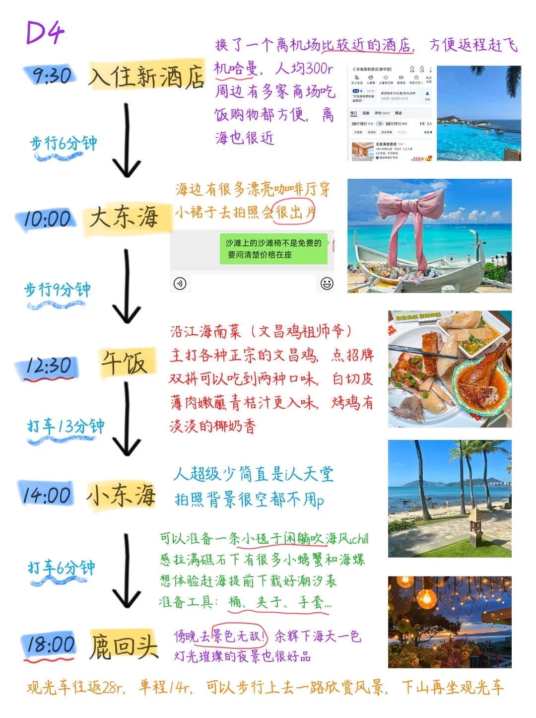 三亚📍给闺蜜做的|5天4晚三亚不绕路攻略