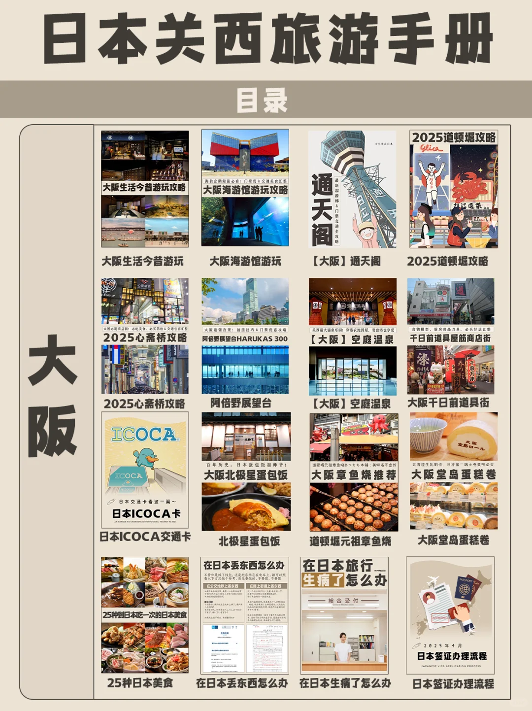 大阪京都旅行，不想做攻略的宝子快进来！