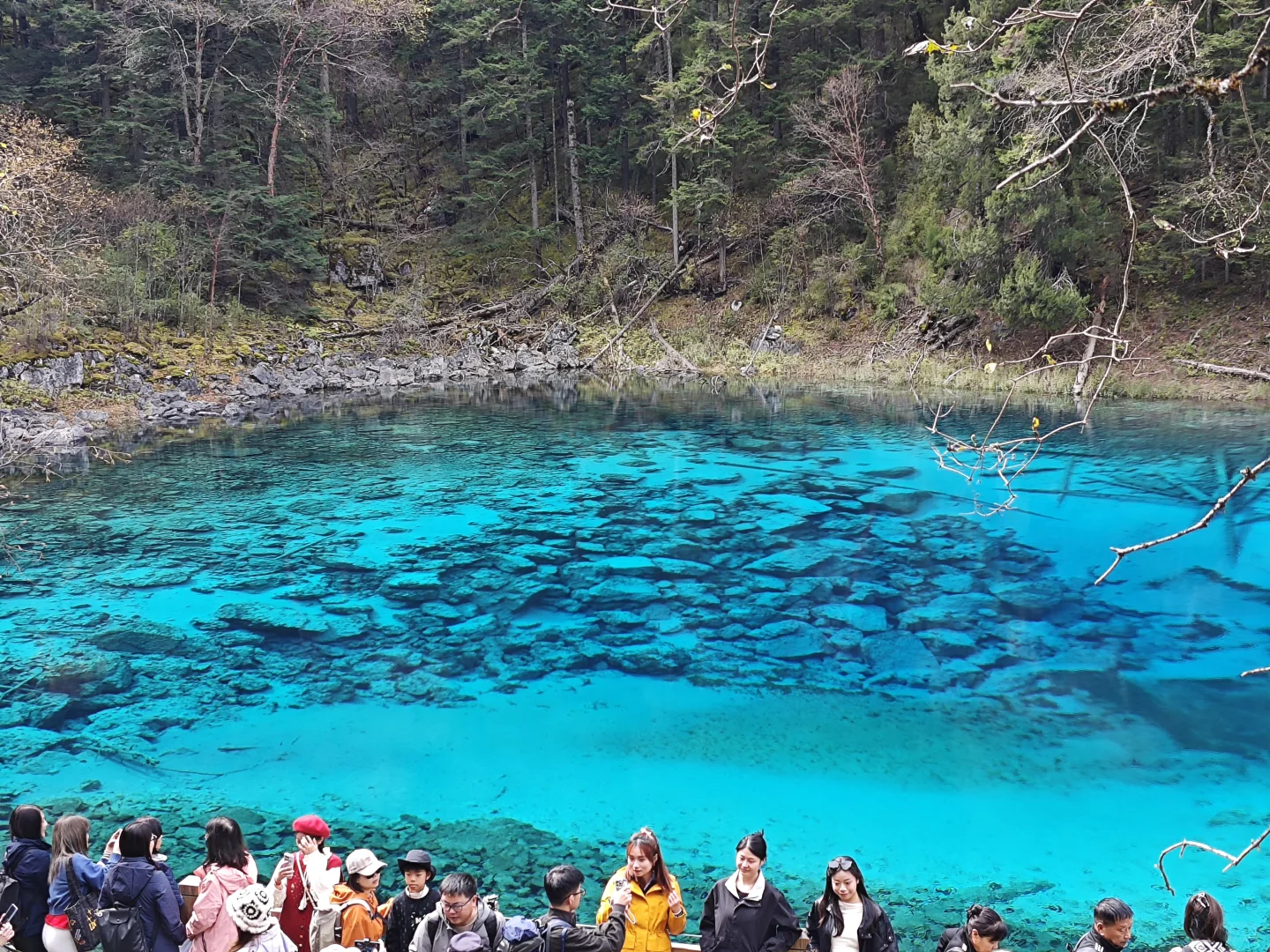 九寨沟的烤肠太好吃了