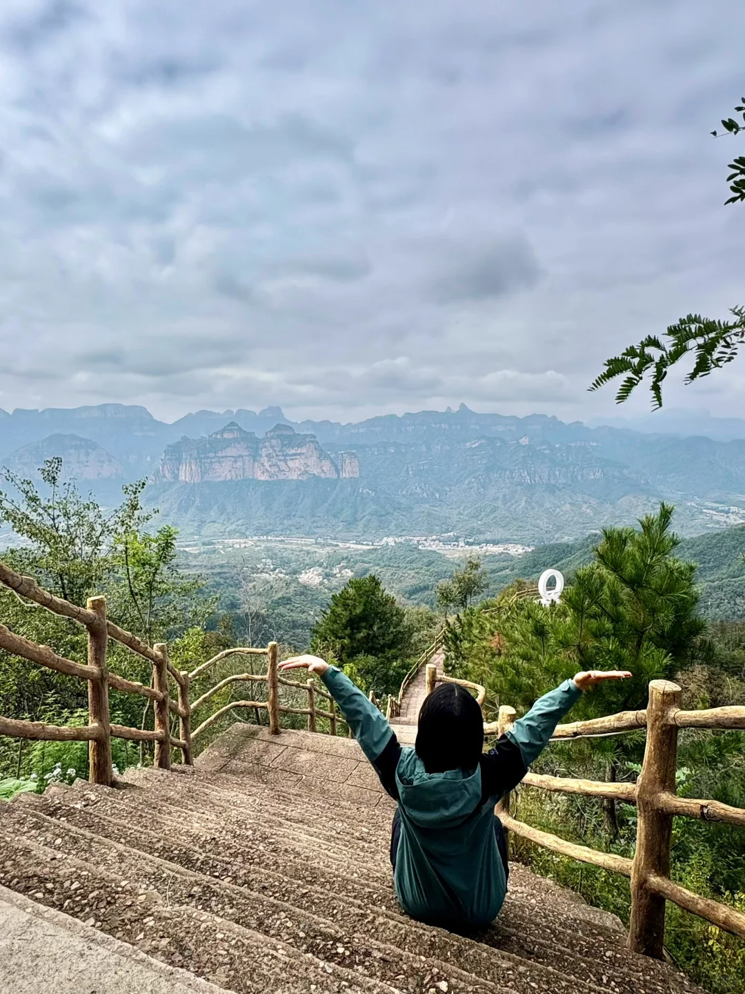 国庆打卡东太行爬山！滑道简直恐高人士福音