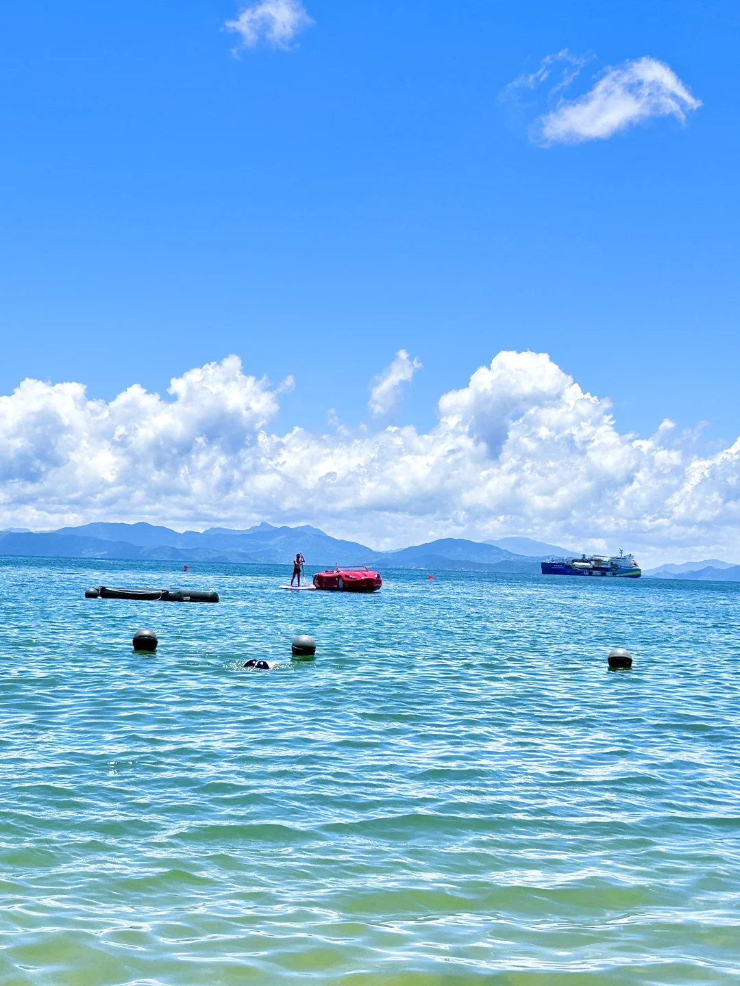 就在深圳‼️不去大梅沙，这片玻璃海美炸了🏖️