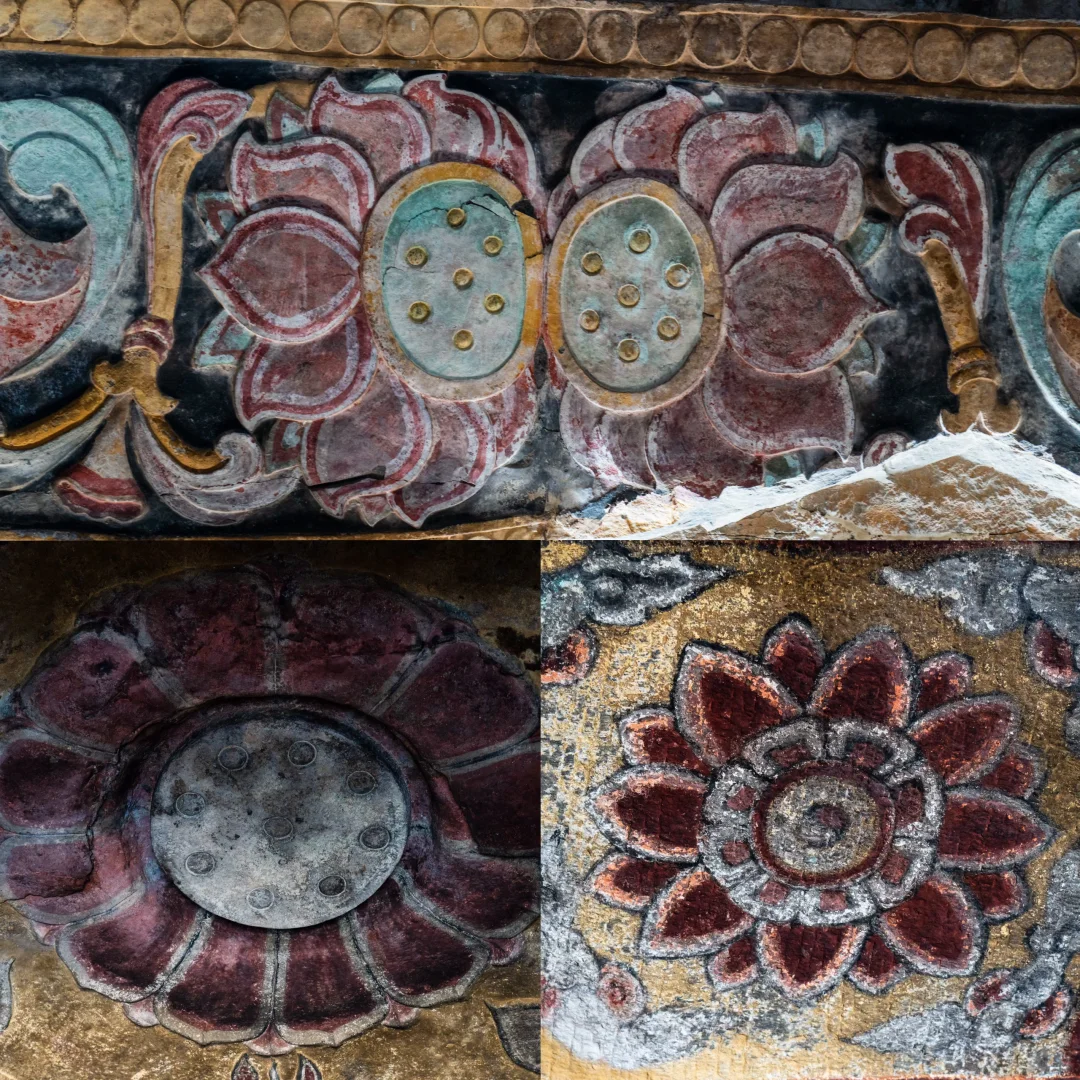 北齐的莲花在响堂山