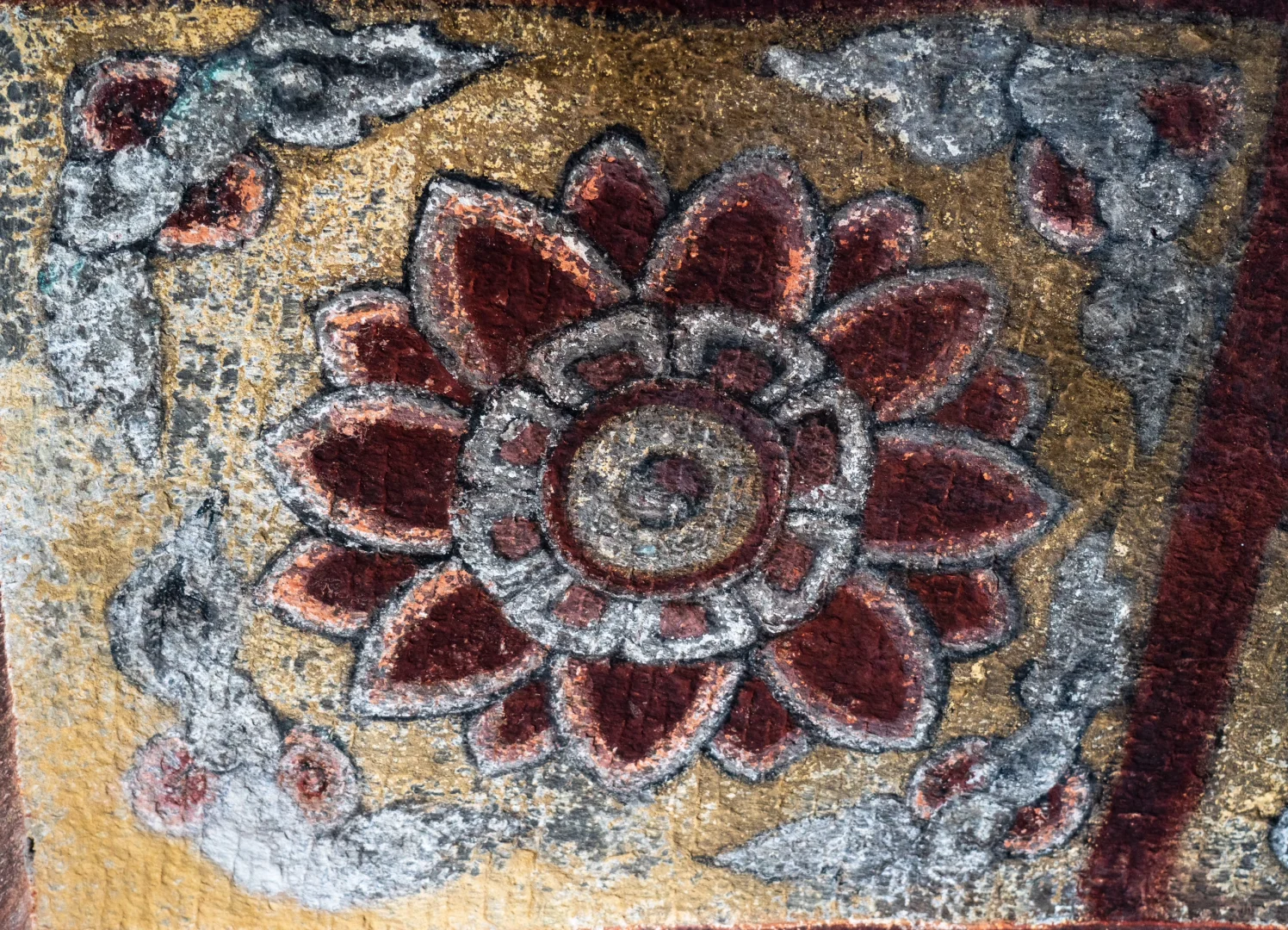 北齐的莲花在响堂山