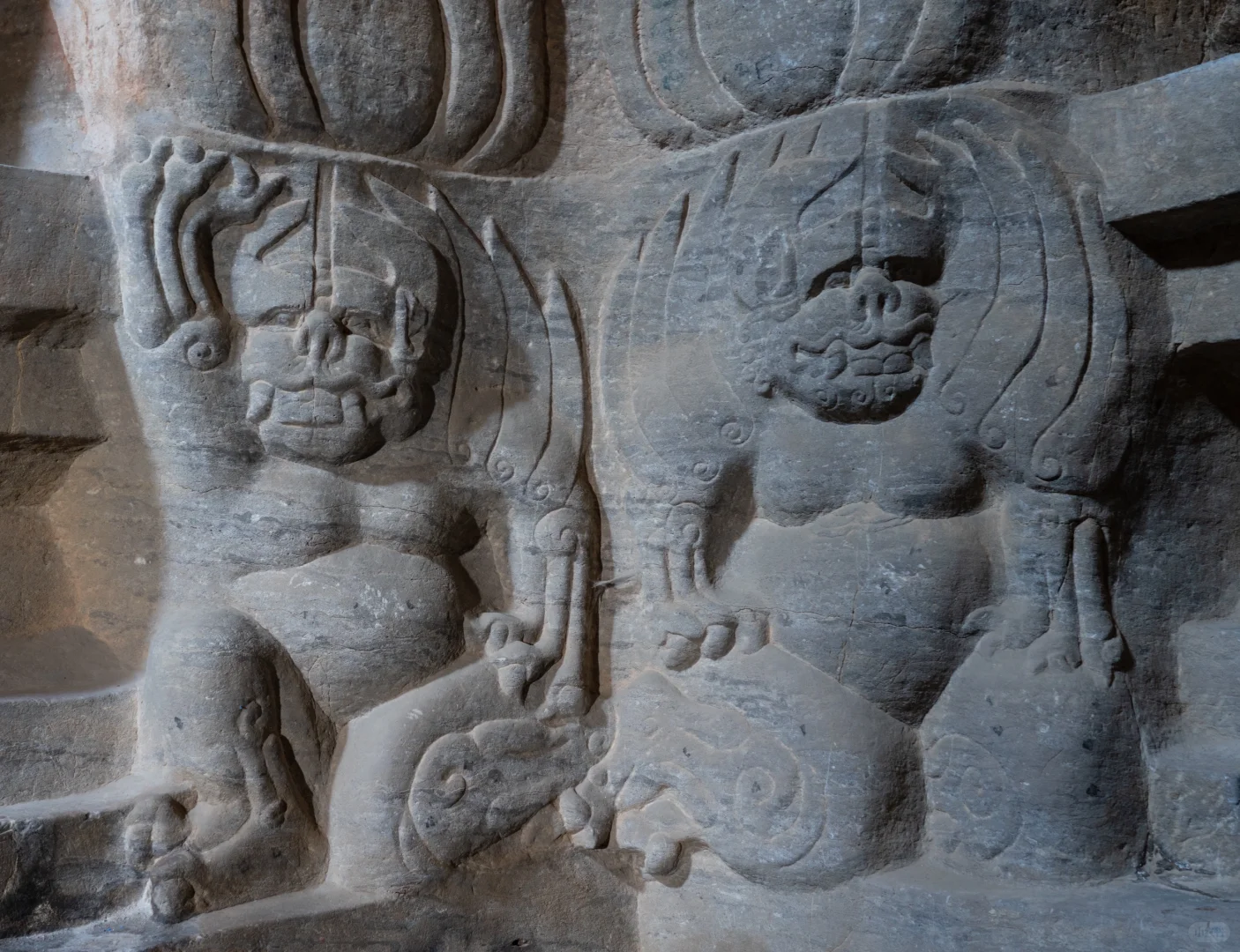 北齐的莲花在响堂山