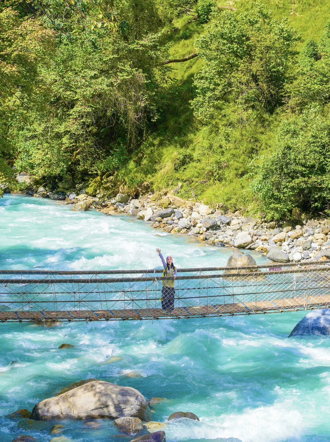 为了这18张图，我特意来了趟喇叭河！附机位