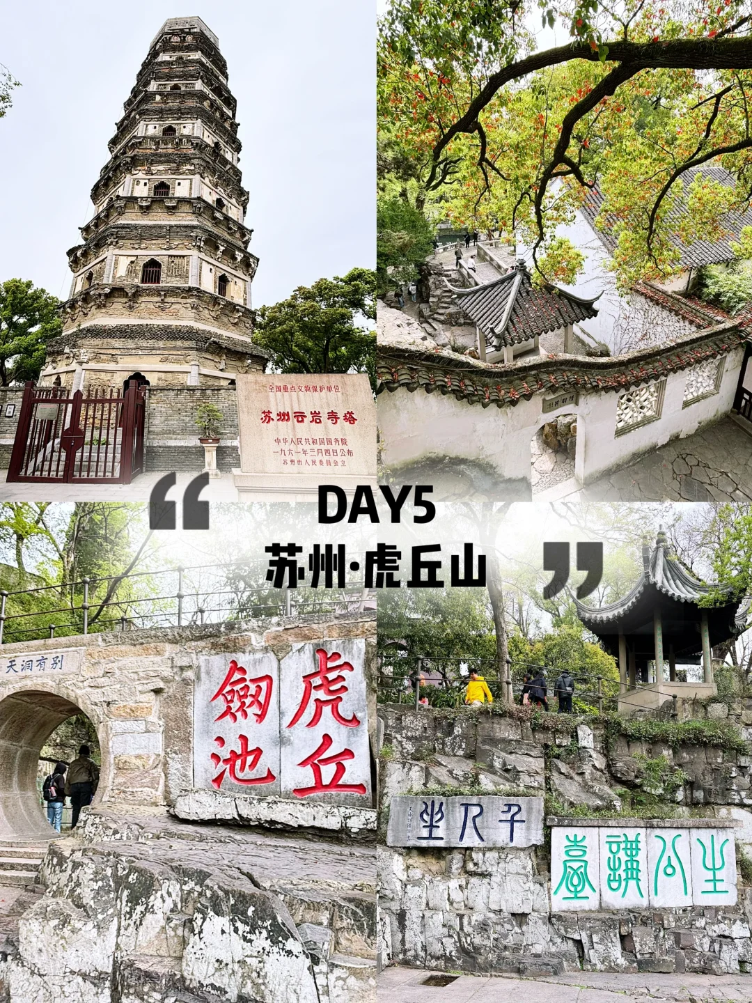 5天玩遍江南4城｜杭州绍兴湖州苏州旅行攻略