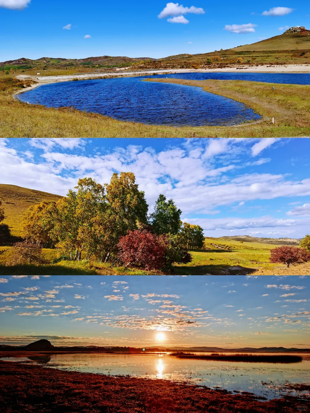 乌兰布统赏秋时间表,赏中国最美秋色!