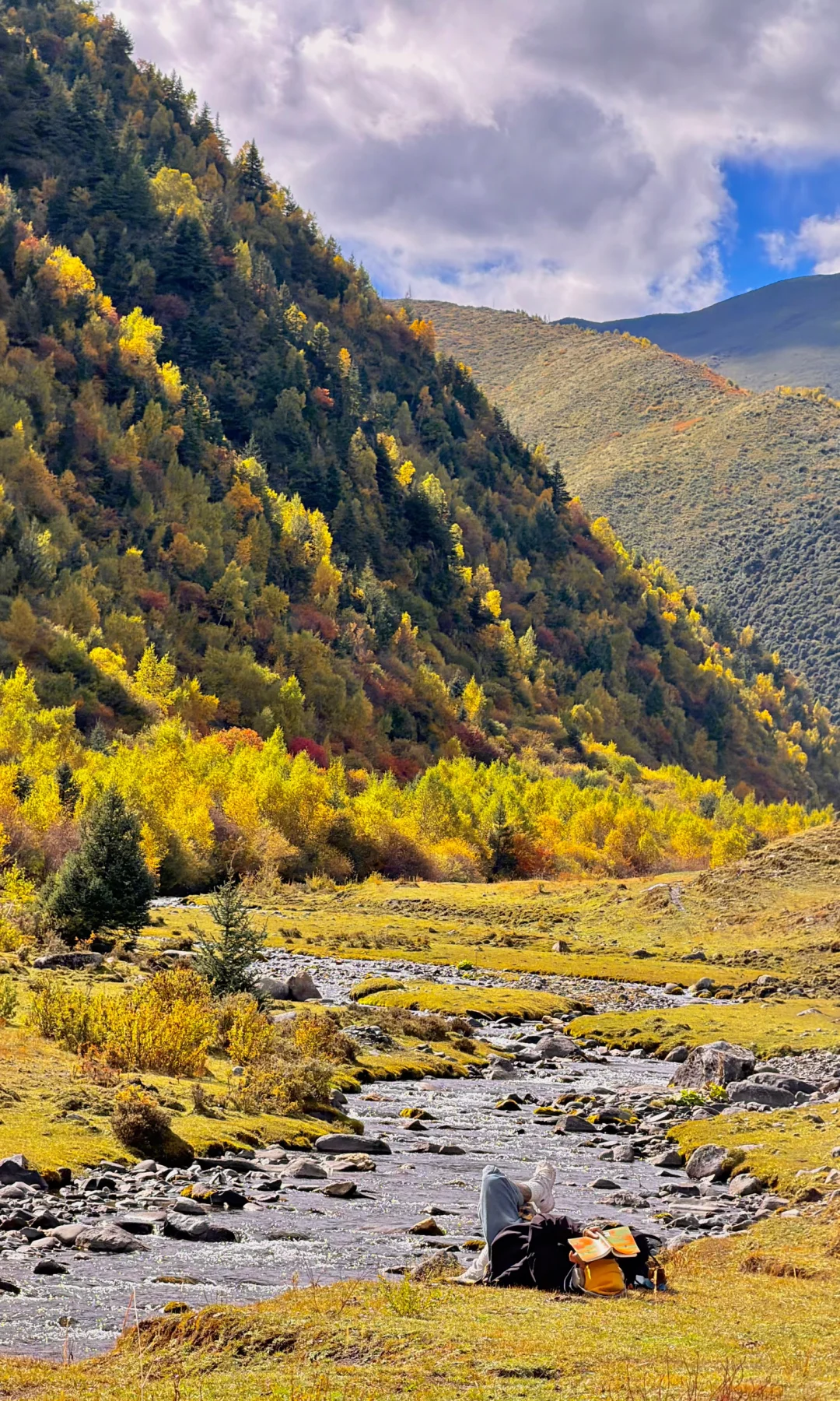 秋天川西第一天就这么美……后面该怎么办啊😭