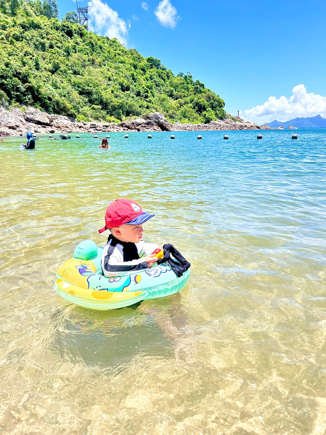 就在深圳‼️不去大梅沙，这片玻璃海美炸了🏖️