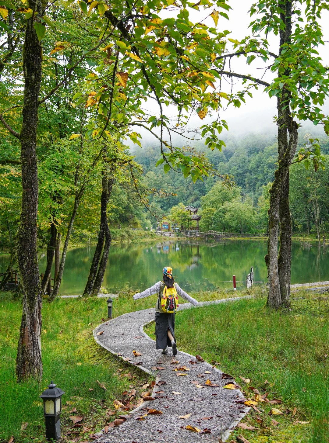 为了这18张图，我特意来了趟喇叭河！附机位