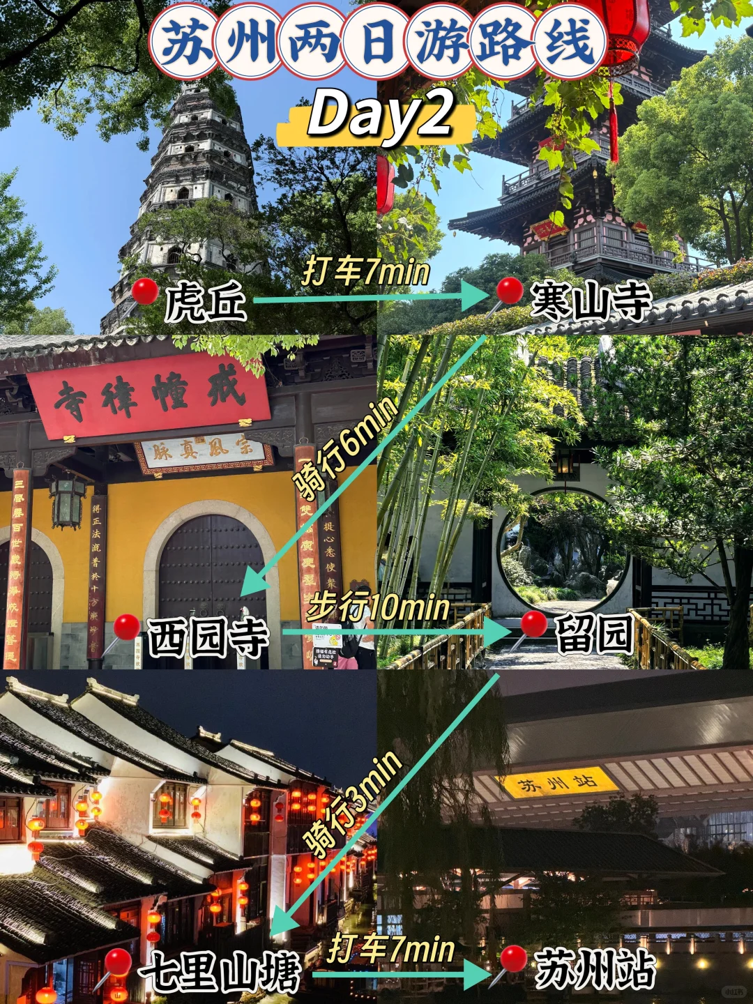 苏州📍两天一夜｜不绕路版保姆级逛吃攻略