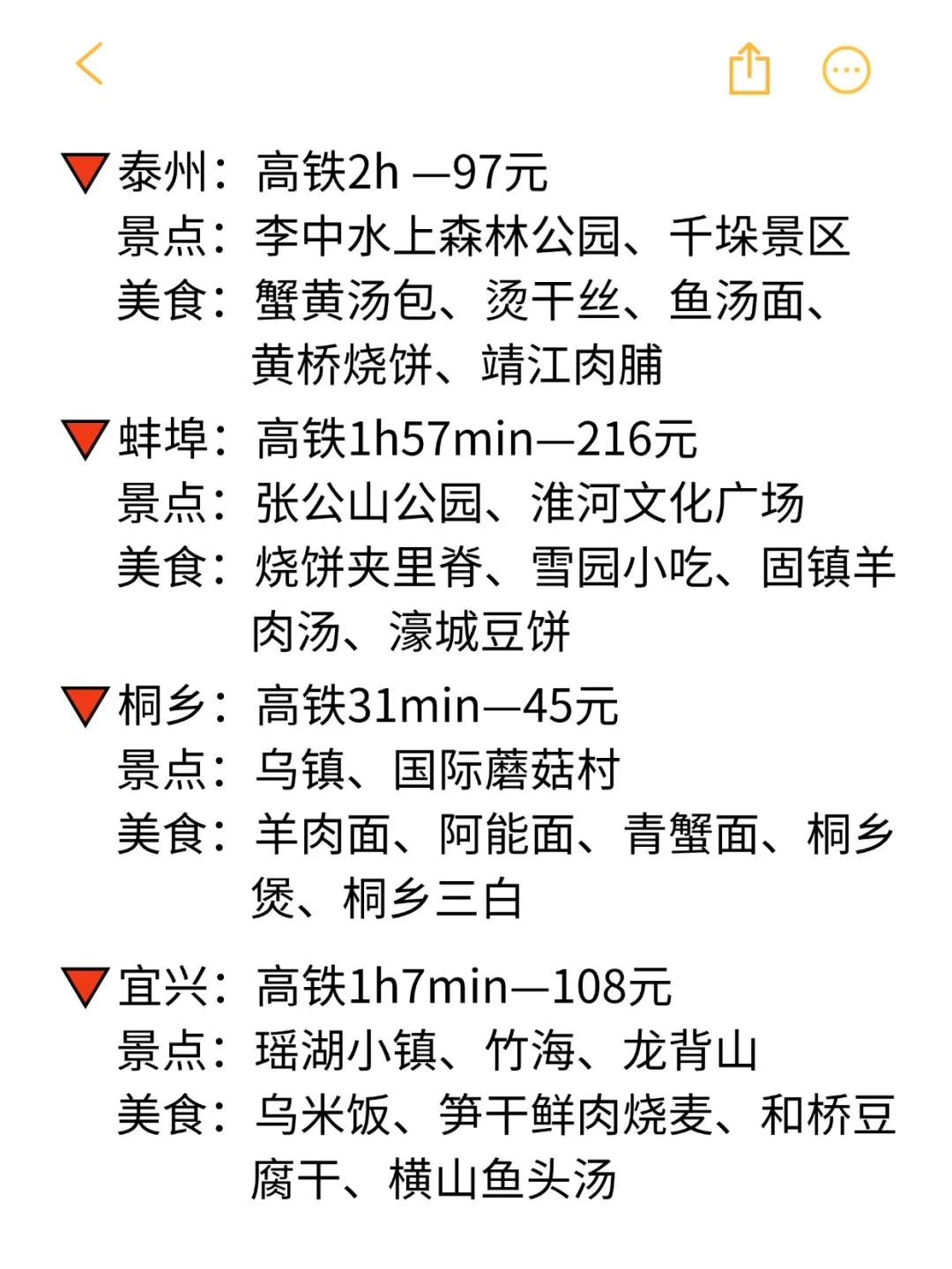 上海2h高铁可到达的35个旅游城市盘点👍