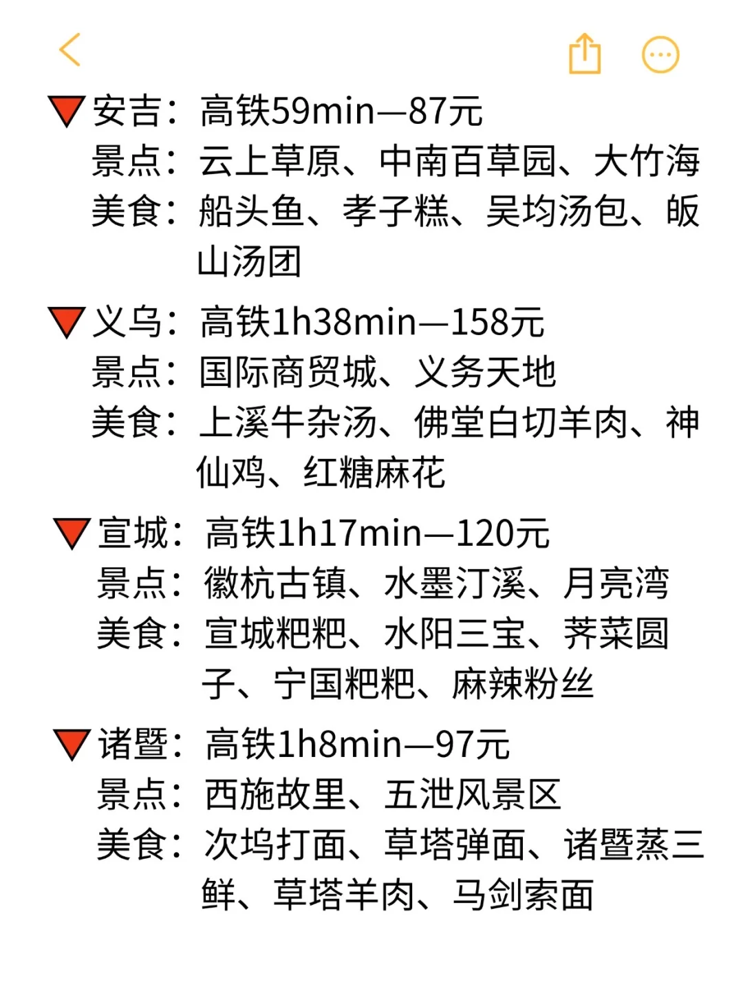 上海2h高铁可到达的35个旅游城市盘点👍