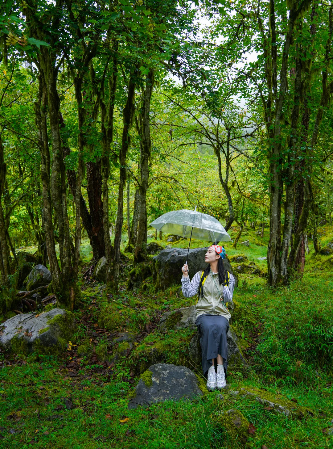 为了这18张图，我特意来了趟喇叭河！附机位