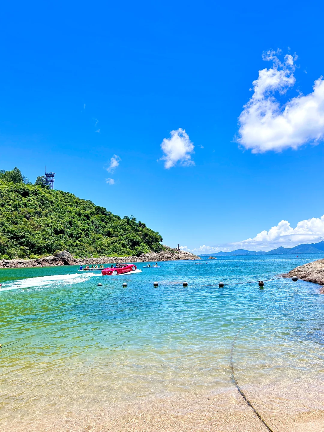 就在深圳‼️不去大梅沙，这片玻璃海美炸了🏖️