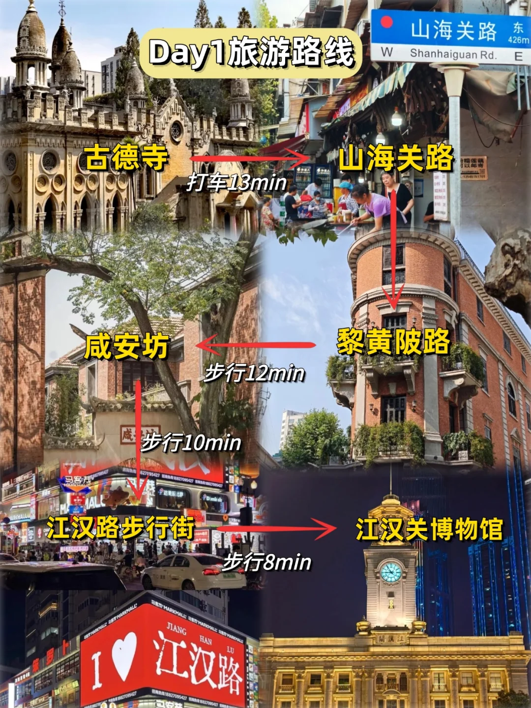 第一次来武汉聪明人都是这样玩的❗