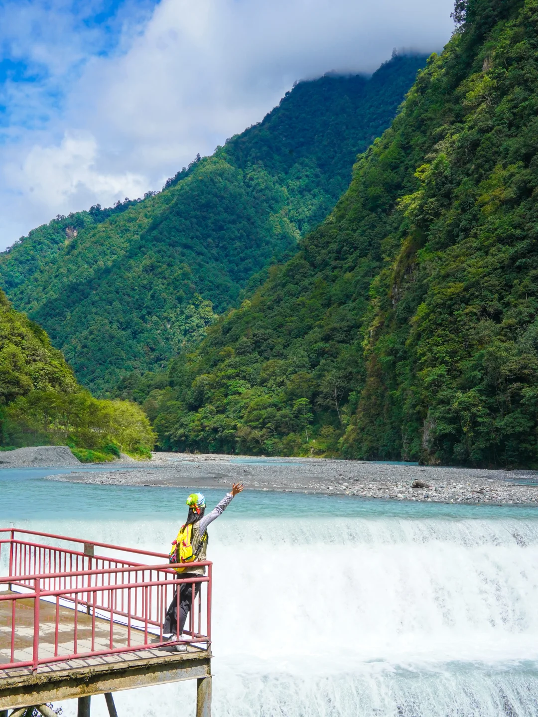 为了这18张图，我特意来了趟喇叭河！附机位