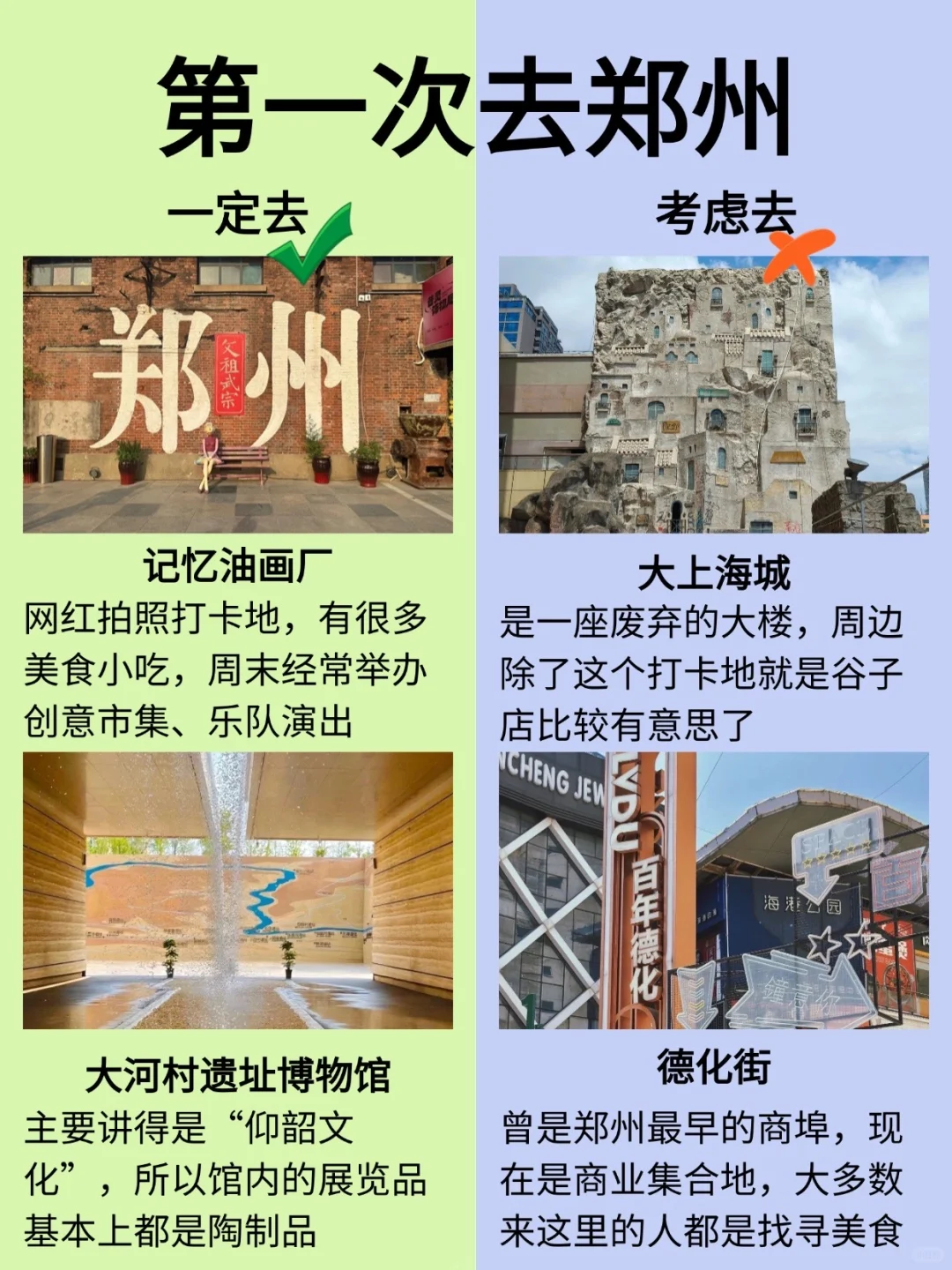 郑州旅游攻略，一篇就够✅