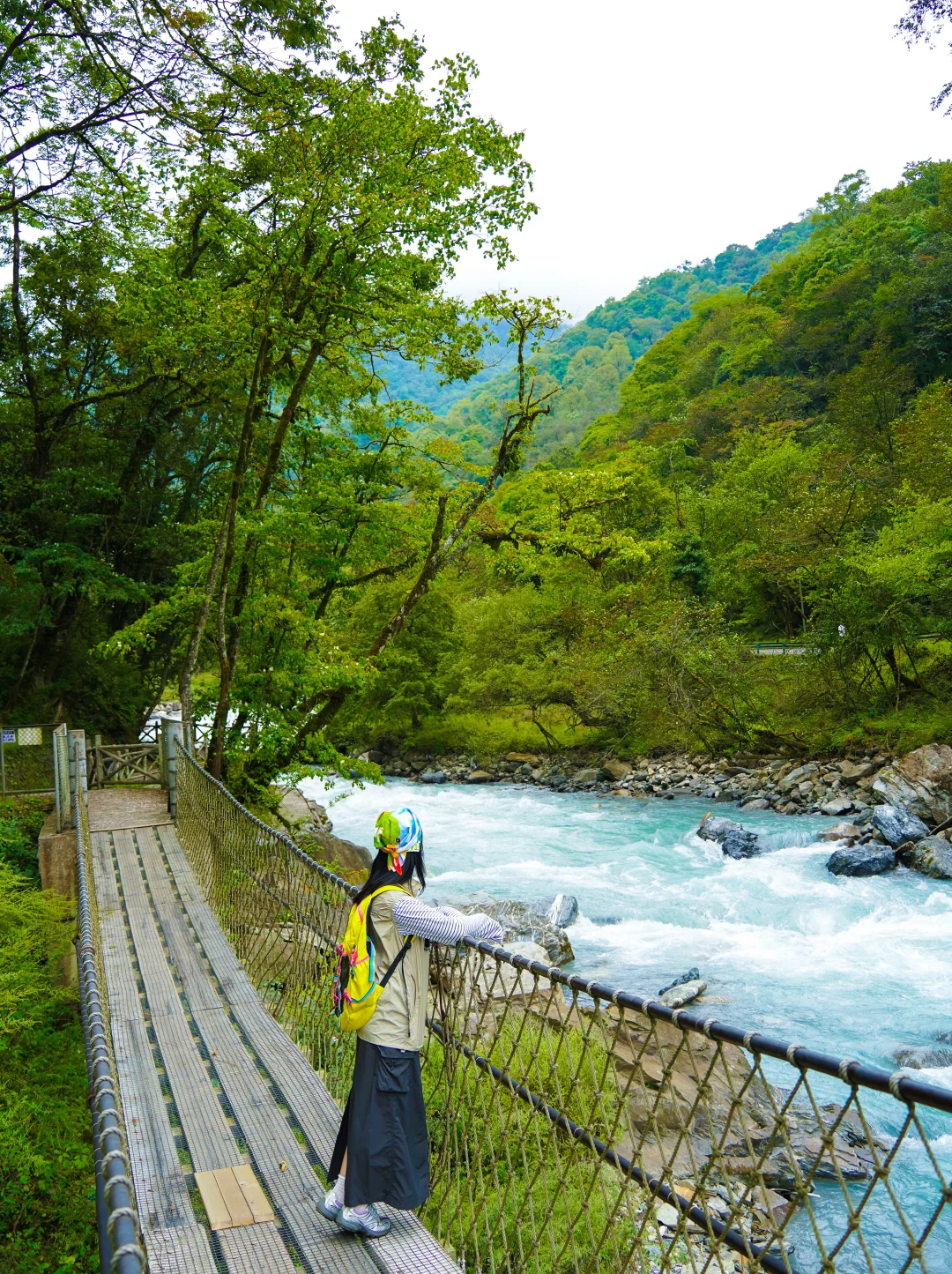 为了这18张图，我特意来了趟喇叭河！附机位