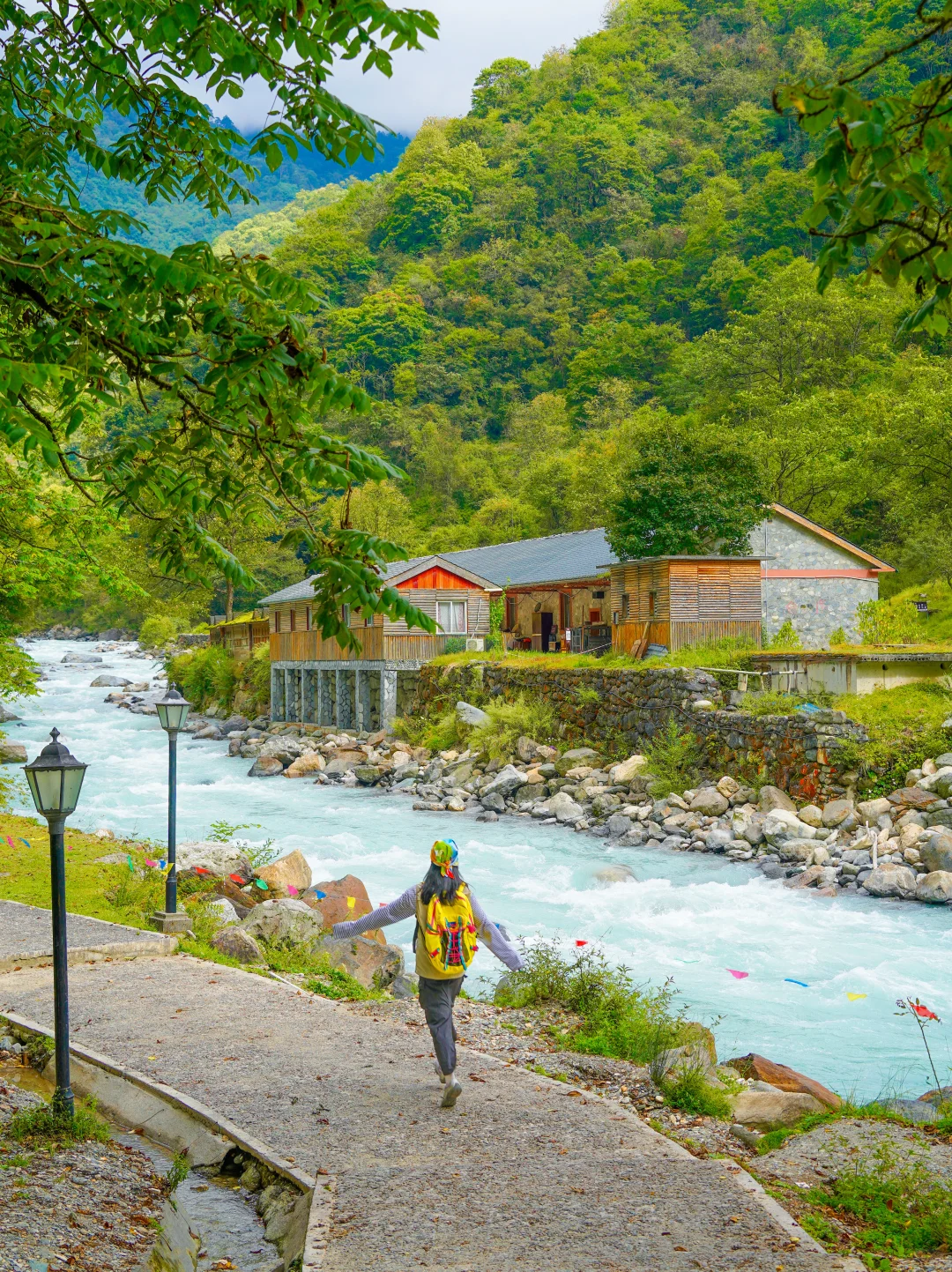 为了这18张图，我特意来了趟喇叭河！附机位