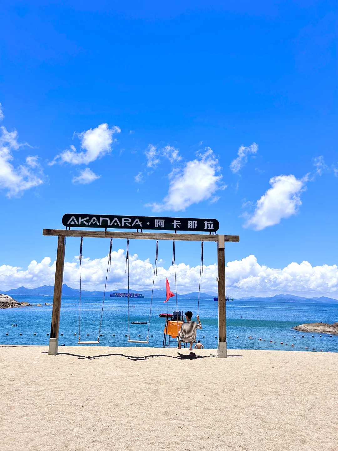 就在深圳‼️不去大梅沙，这片玻璃海美炸了🏖️