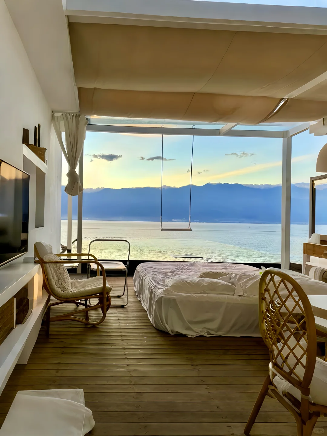 200多💰！洱海旁！海景小院已是next level！