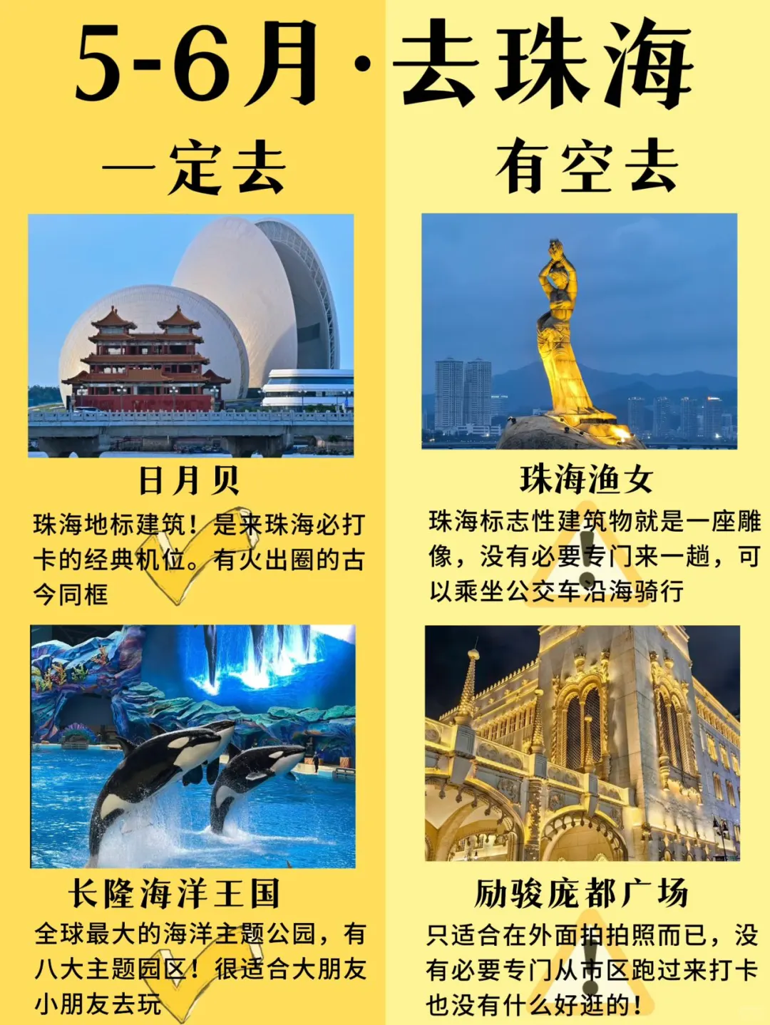 听劝！5-6月来珠海的姐妹👭码住（巨全