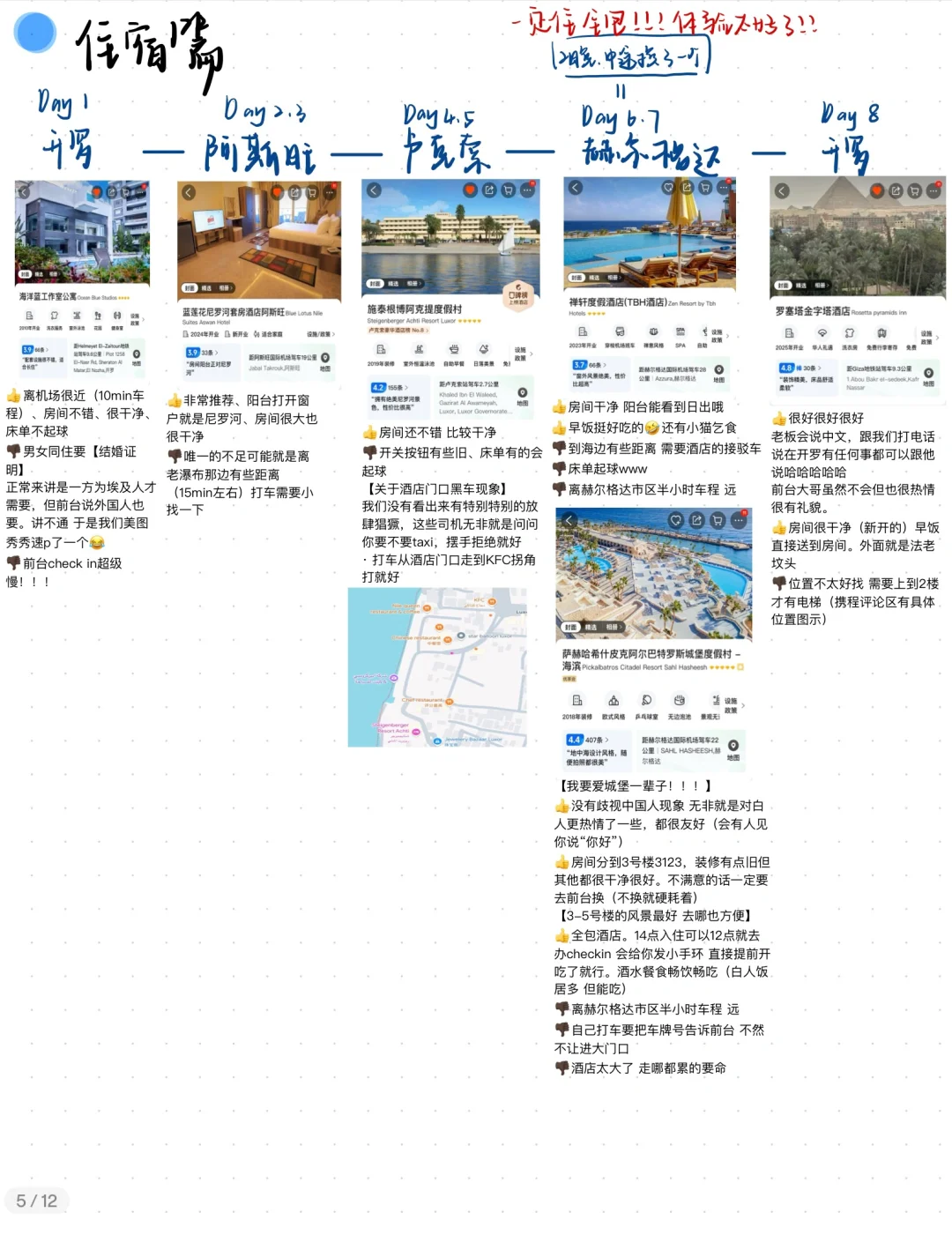 超全攻略🥰来埃及只看这一篇就够了！