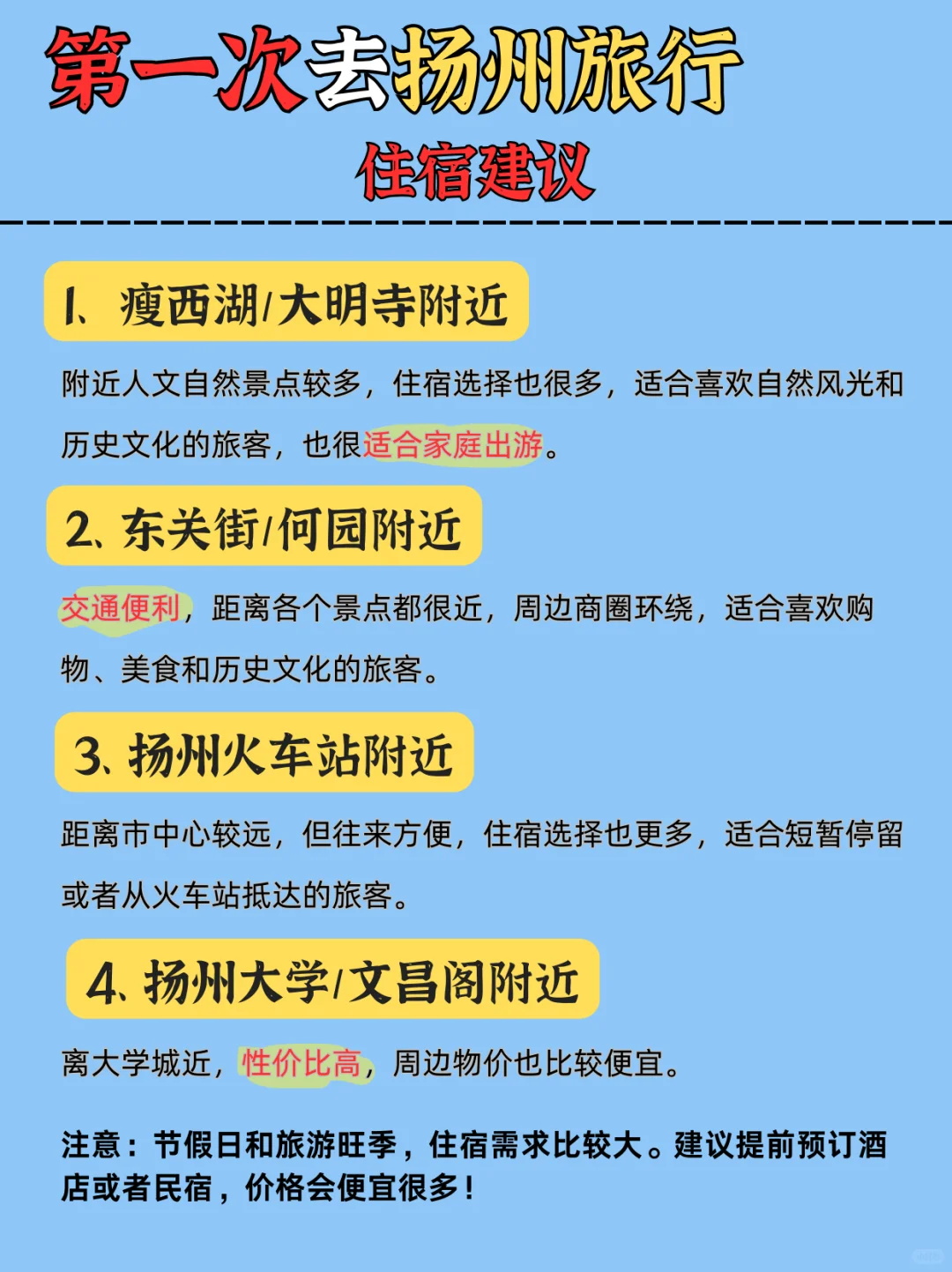 扬州旅游按这个顺序玩👆🏻