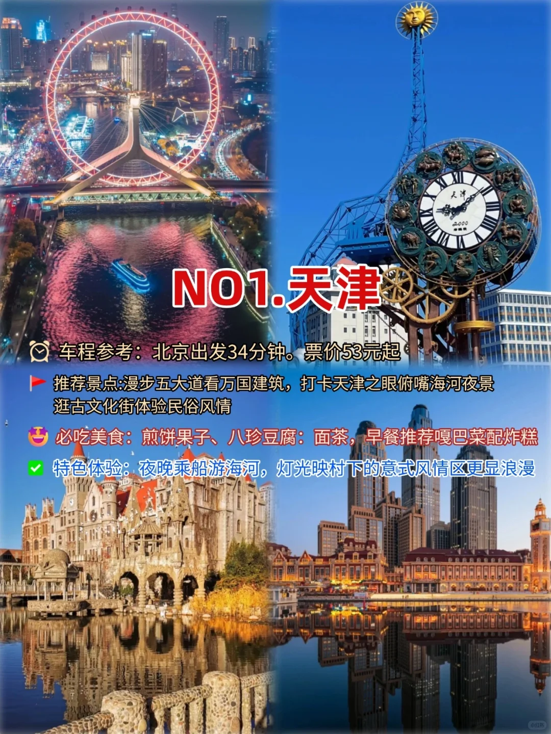 高铁直达!周末出游短途旅游就选这7个城市❗