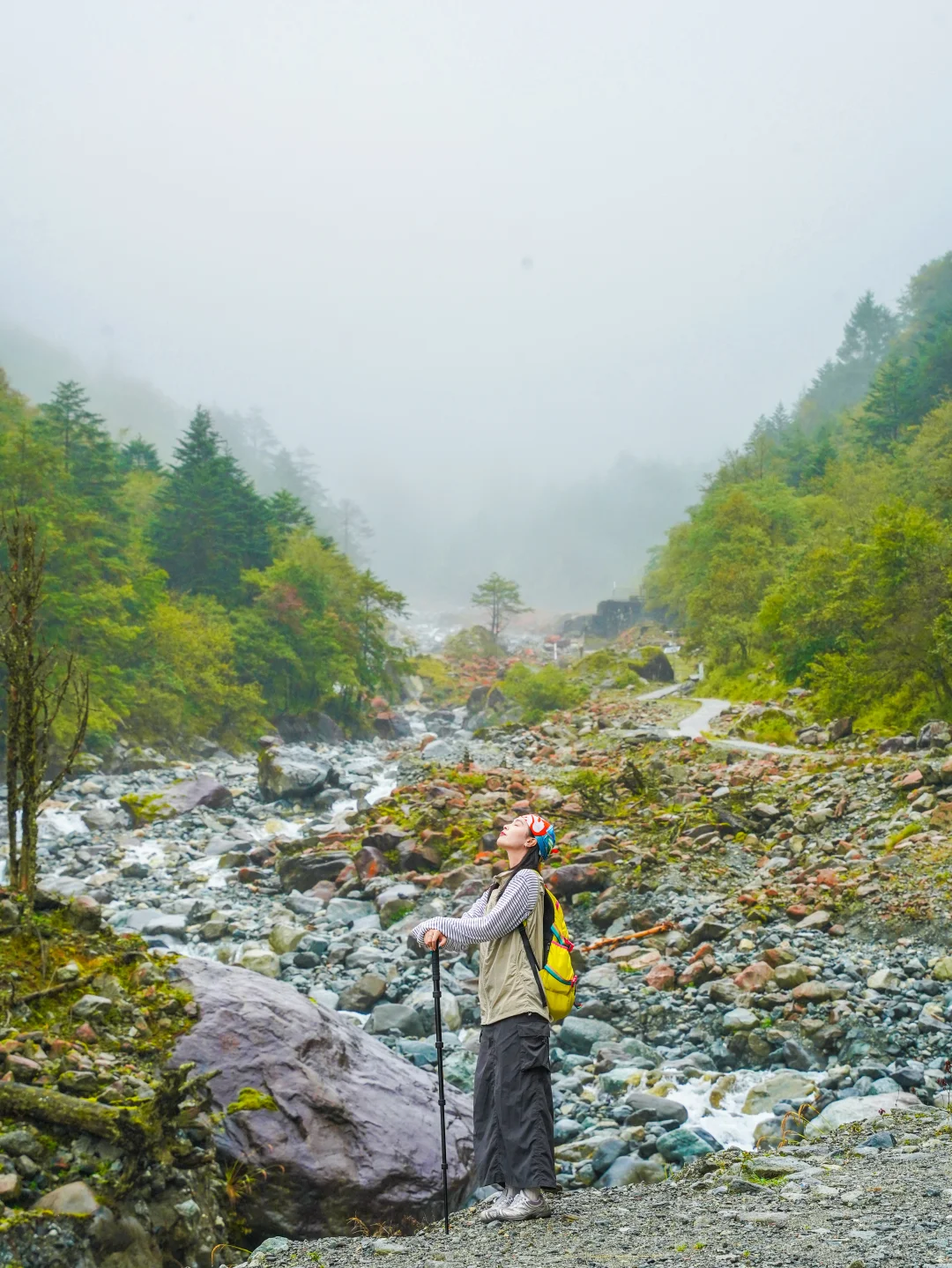 为了这18张图，我特意来了趟喇叭河！附机位