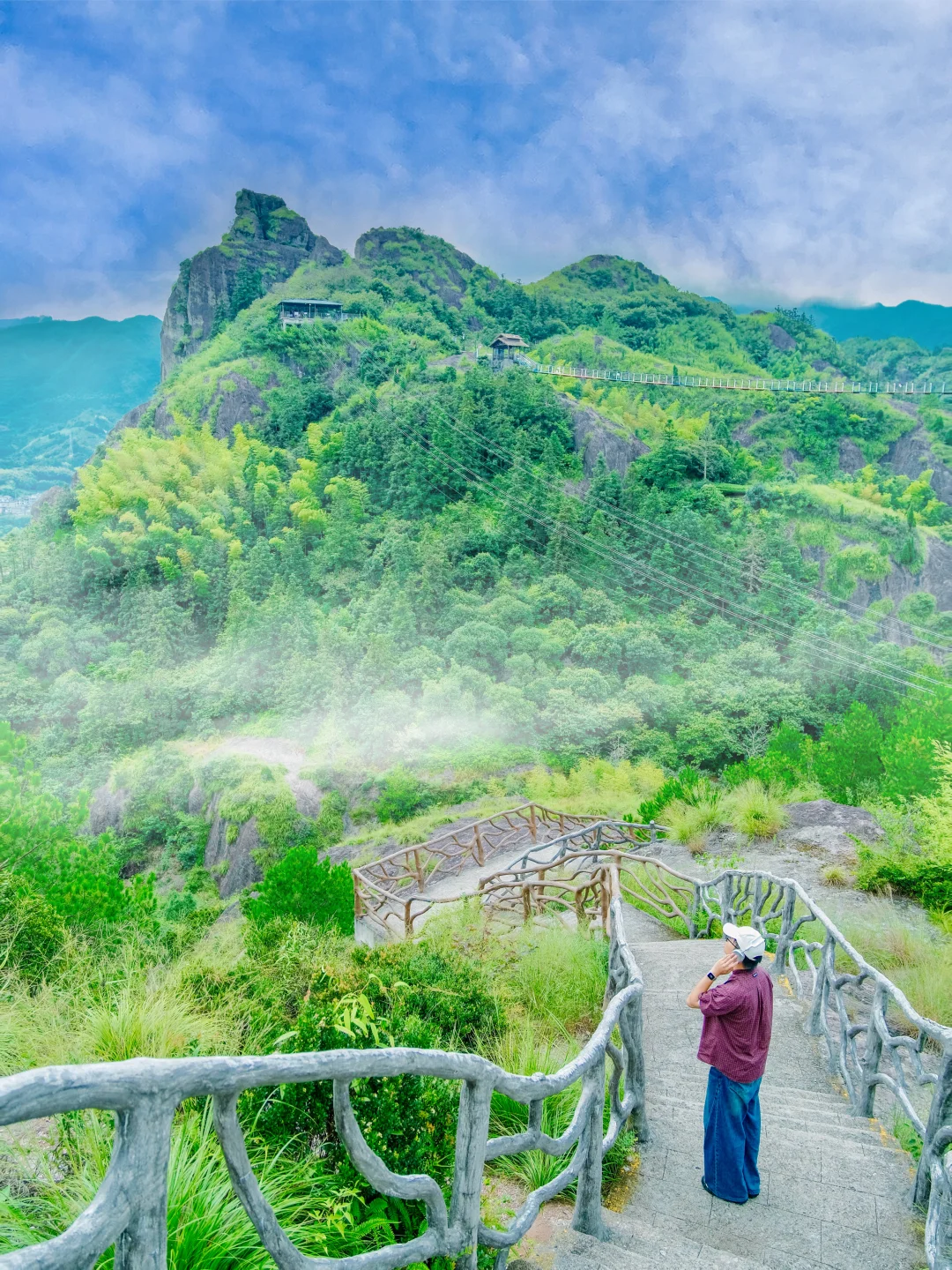 小红书跟风成功的一次‼️浙江冷门仙山好震撼